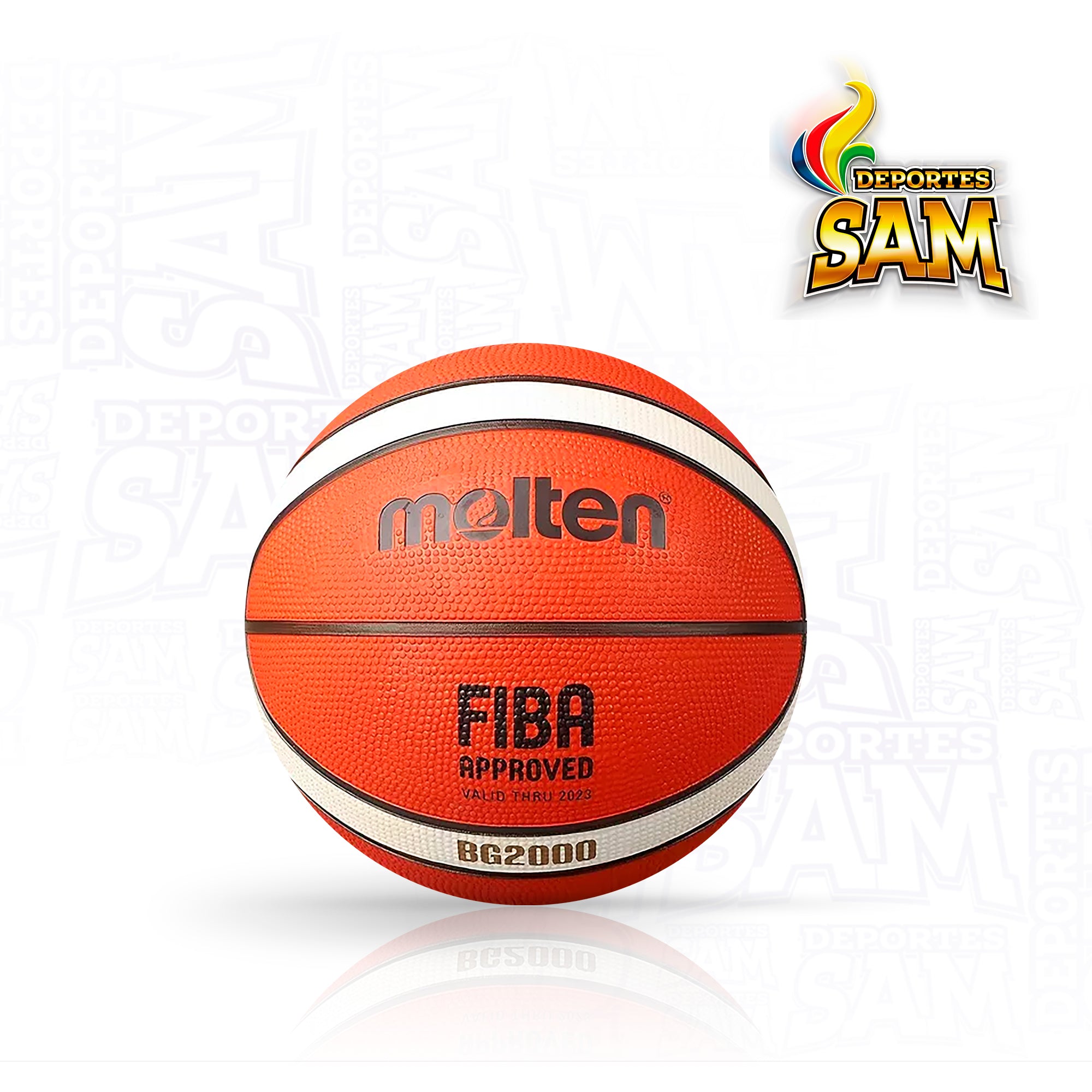 BALON BALONCESTO MOLTEN N.6 12 PANEL B6G2000