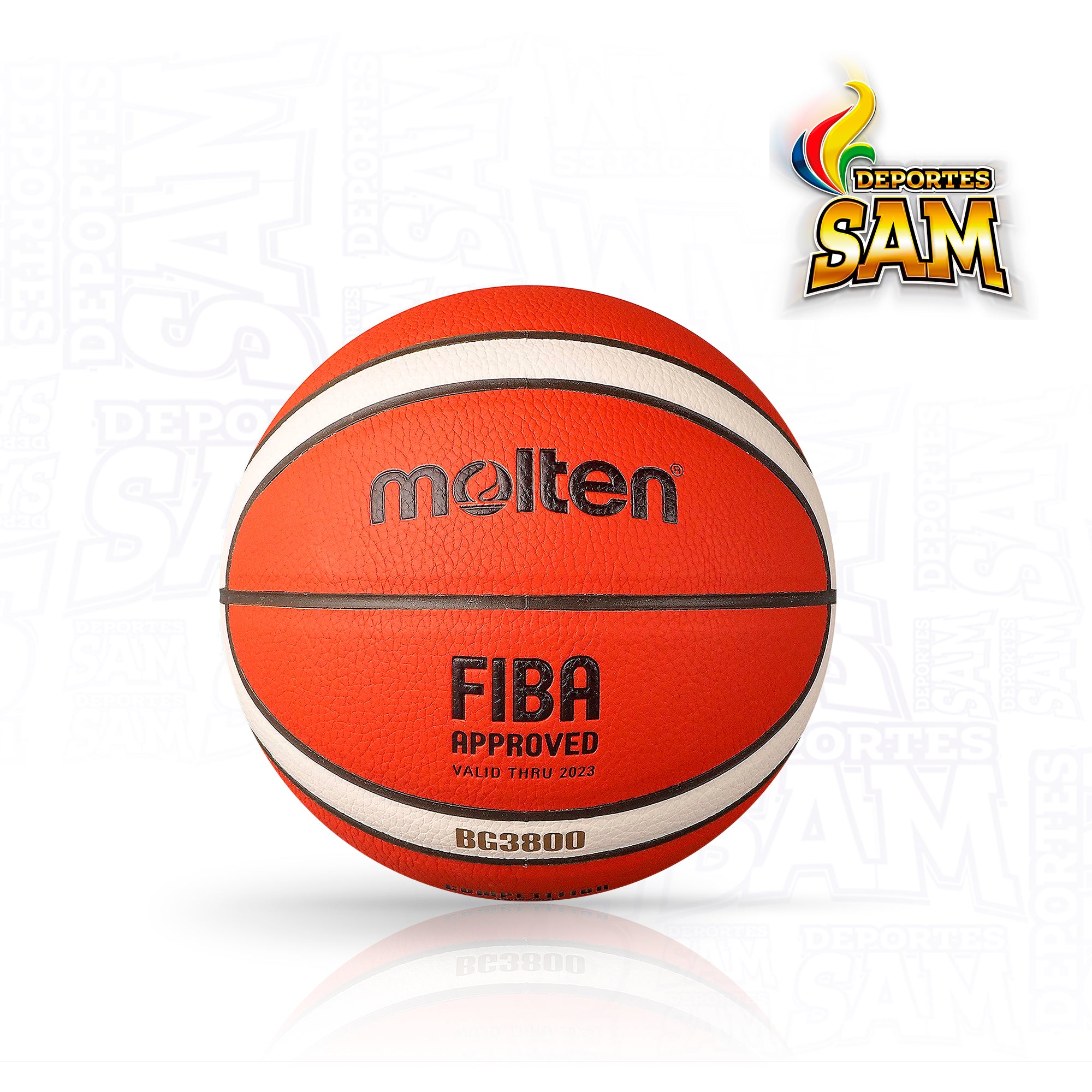 BALON BALONCESTO MOLTEN PU. N.7 B7G3800 12 PAN