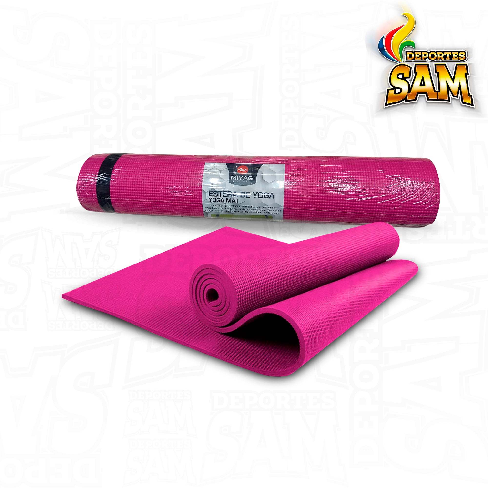 ESTERA DE YOGA TPE MIYAGI 173X61X6MM