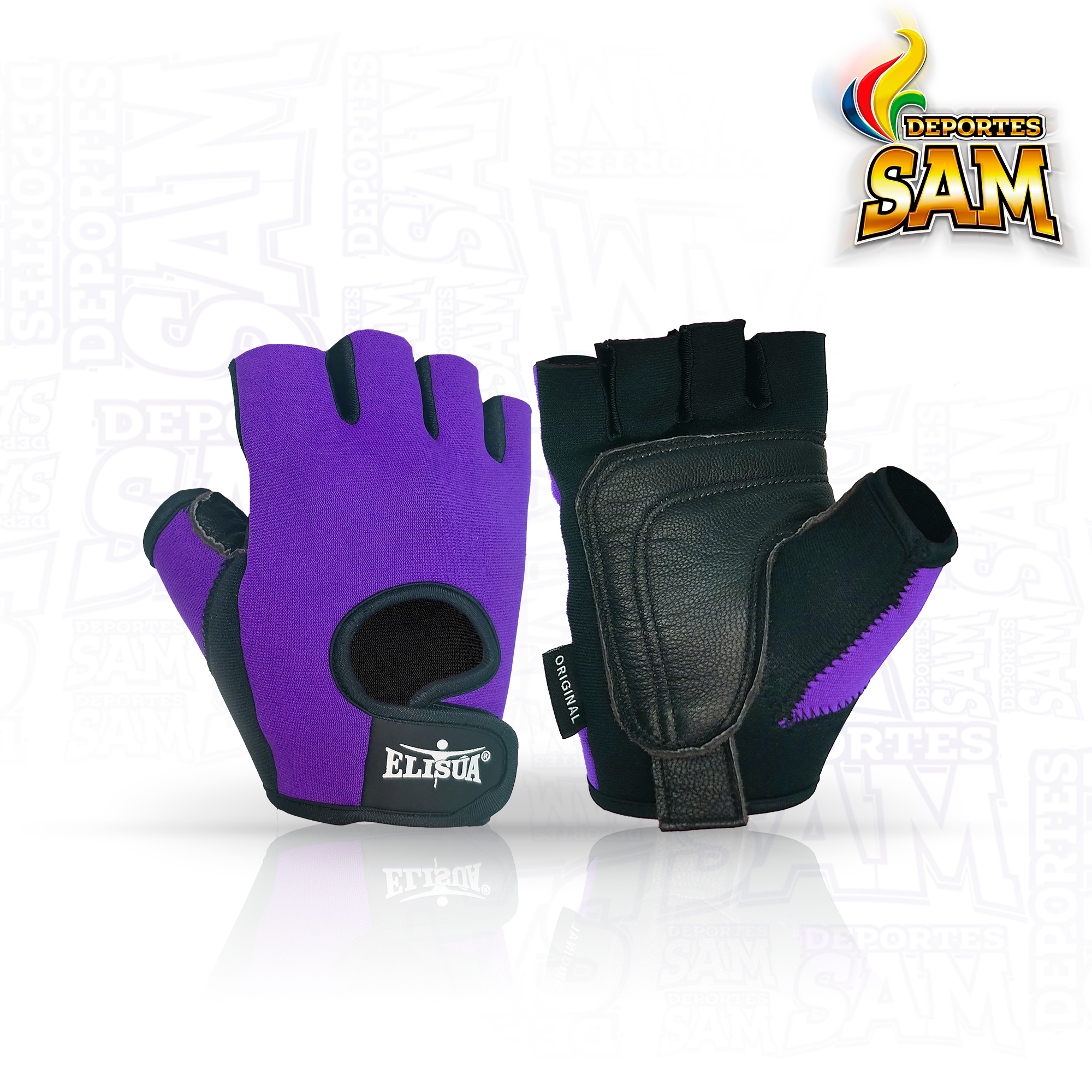 GUANTE NEOPRENO 01-25 MORADO ELISUA