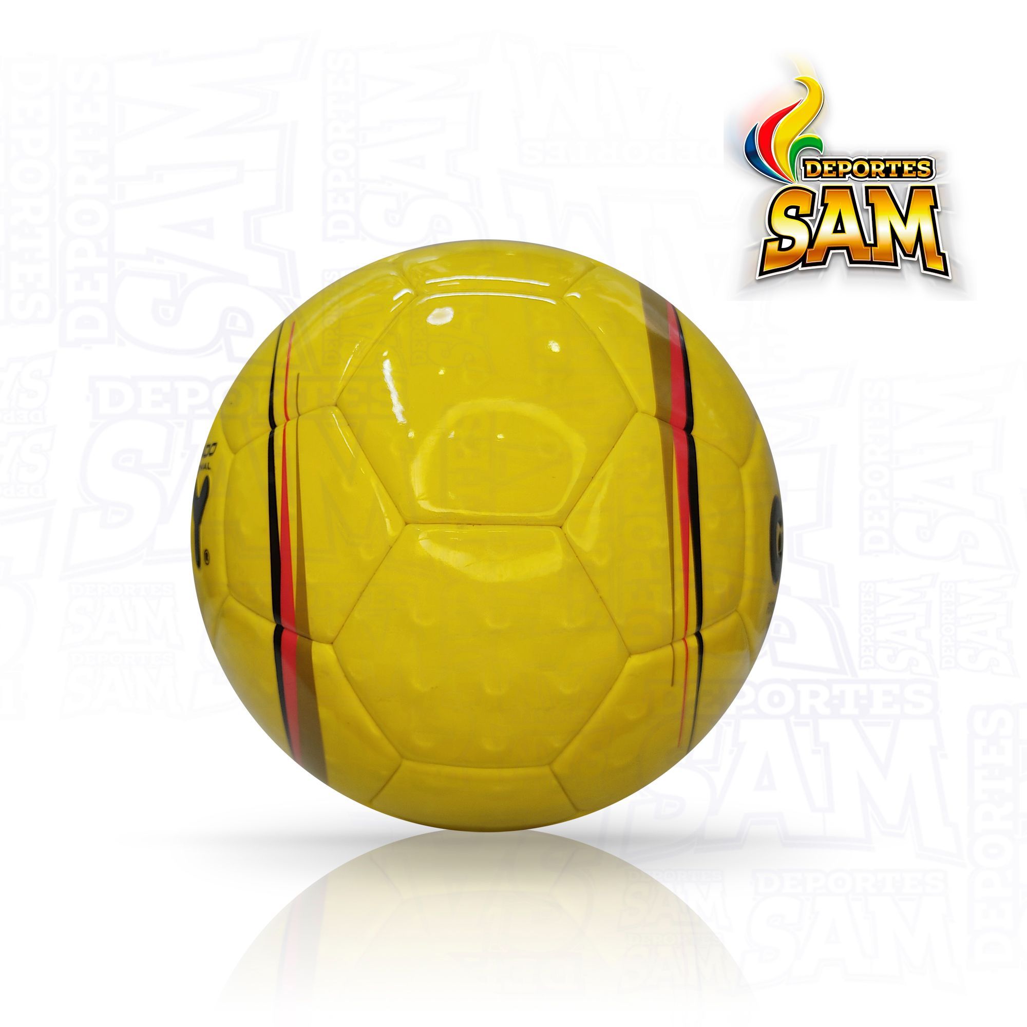 BALÓN FÚTBOL 5 DORADO PROFESIONAL GOLTY