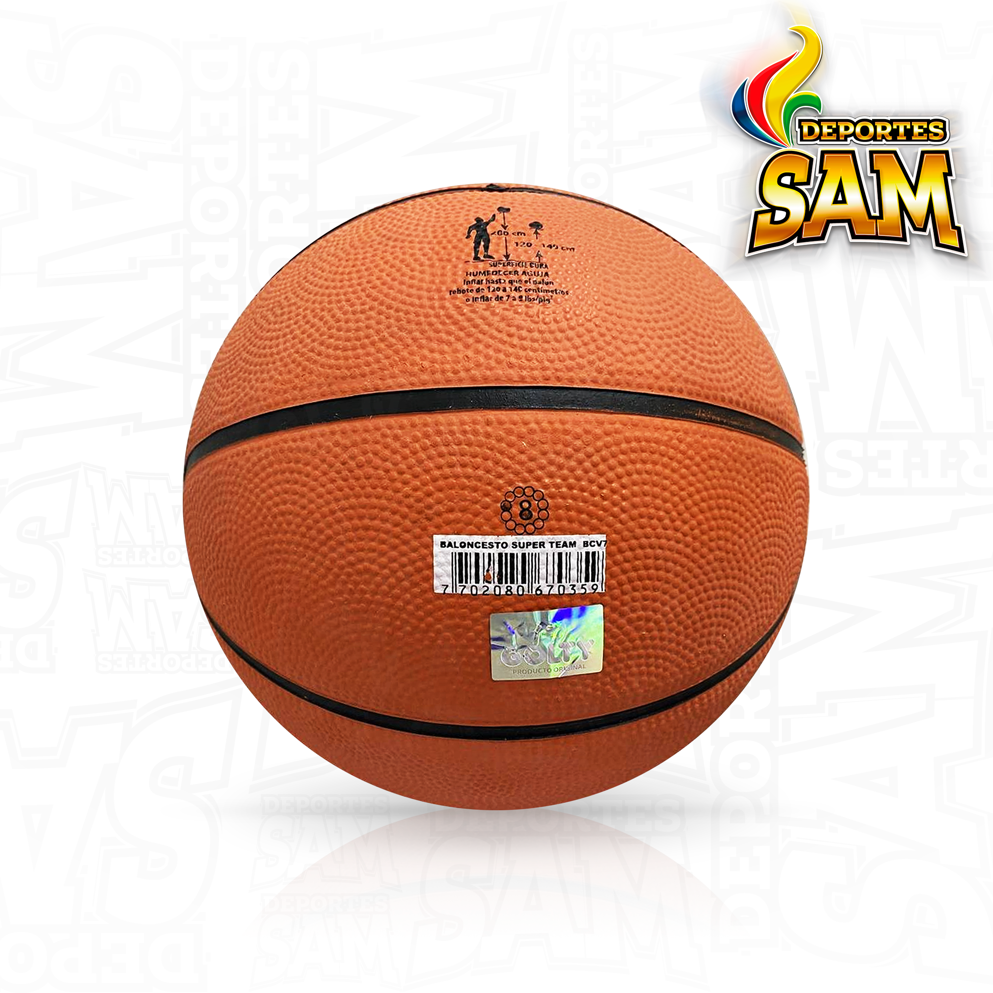 BALON BALONCESTO 7 SUPER TEAM COMPETENCIA GOLTY