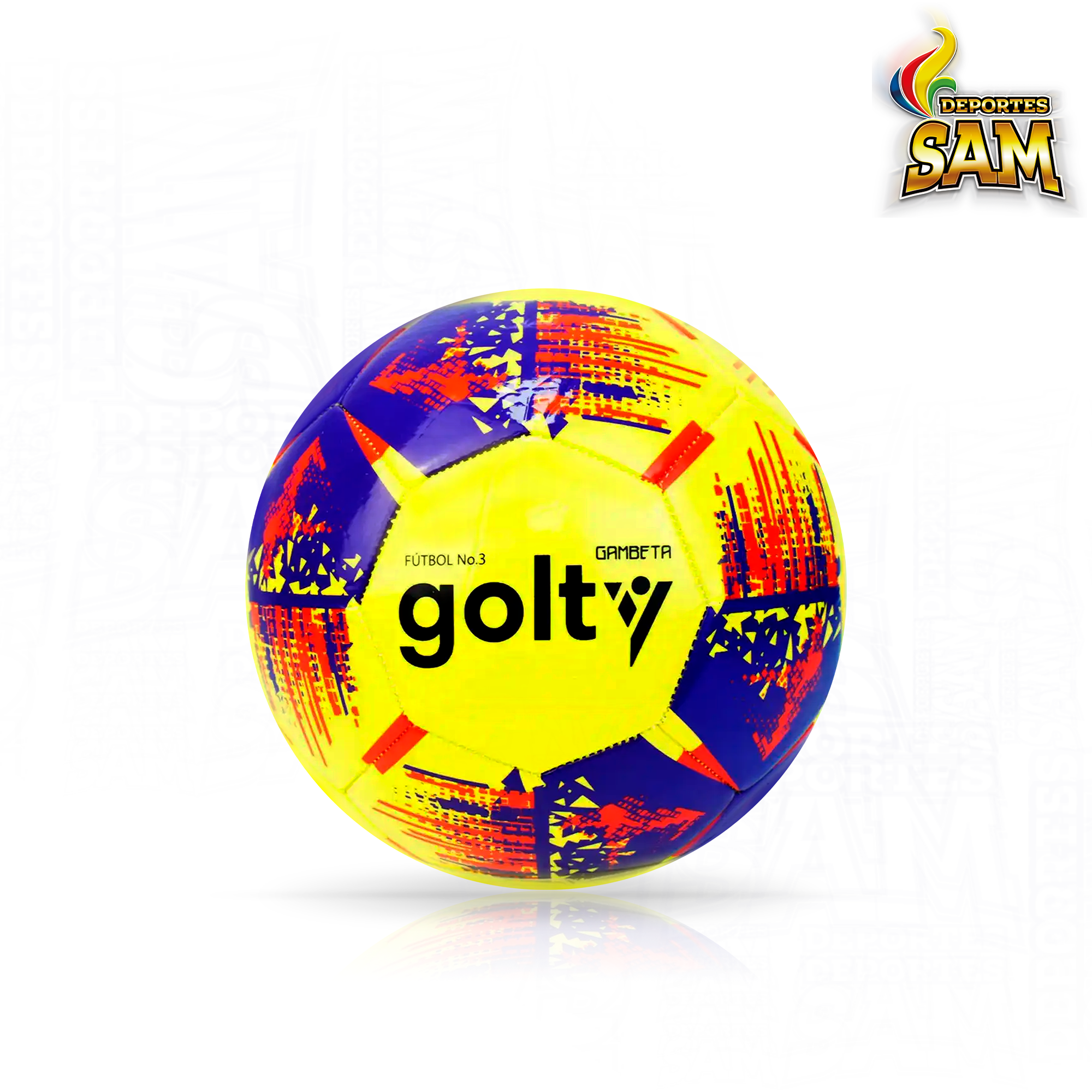 BALÓN FÚTBOL 3 GAMBETA FORMACIÓN GOLTY