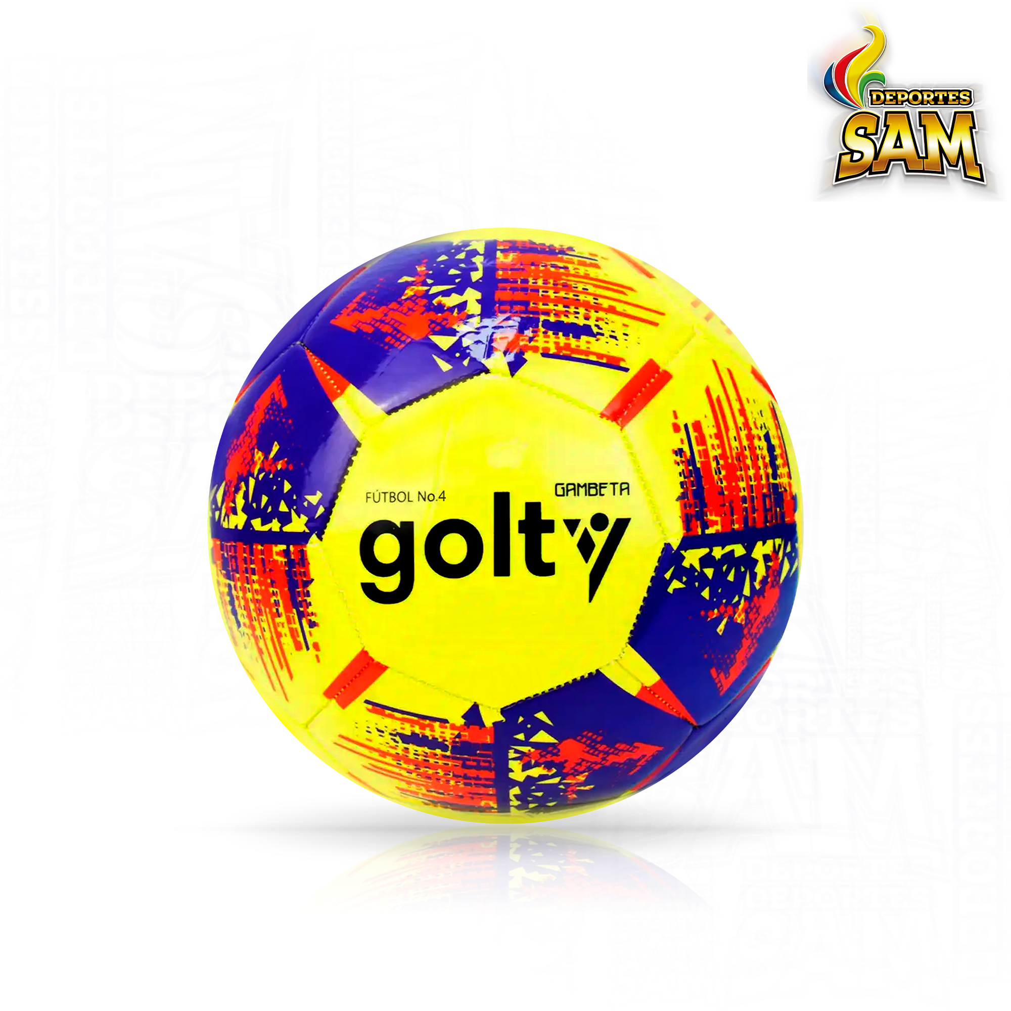 BALÓN FÚTBOL  4 GAMBETA FORMACIÓN GOLTY