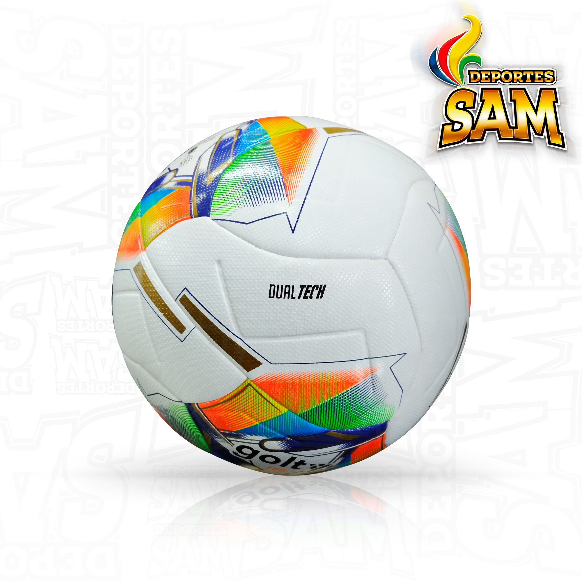 BALON GOLTY FUTBOL DUALTECH LATIR #5 COMPETICION