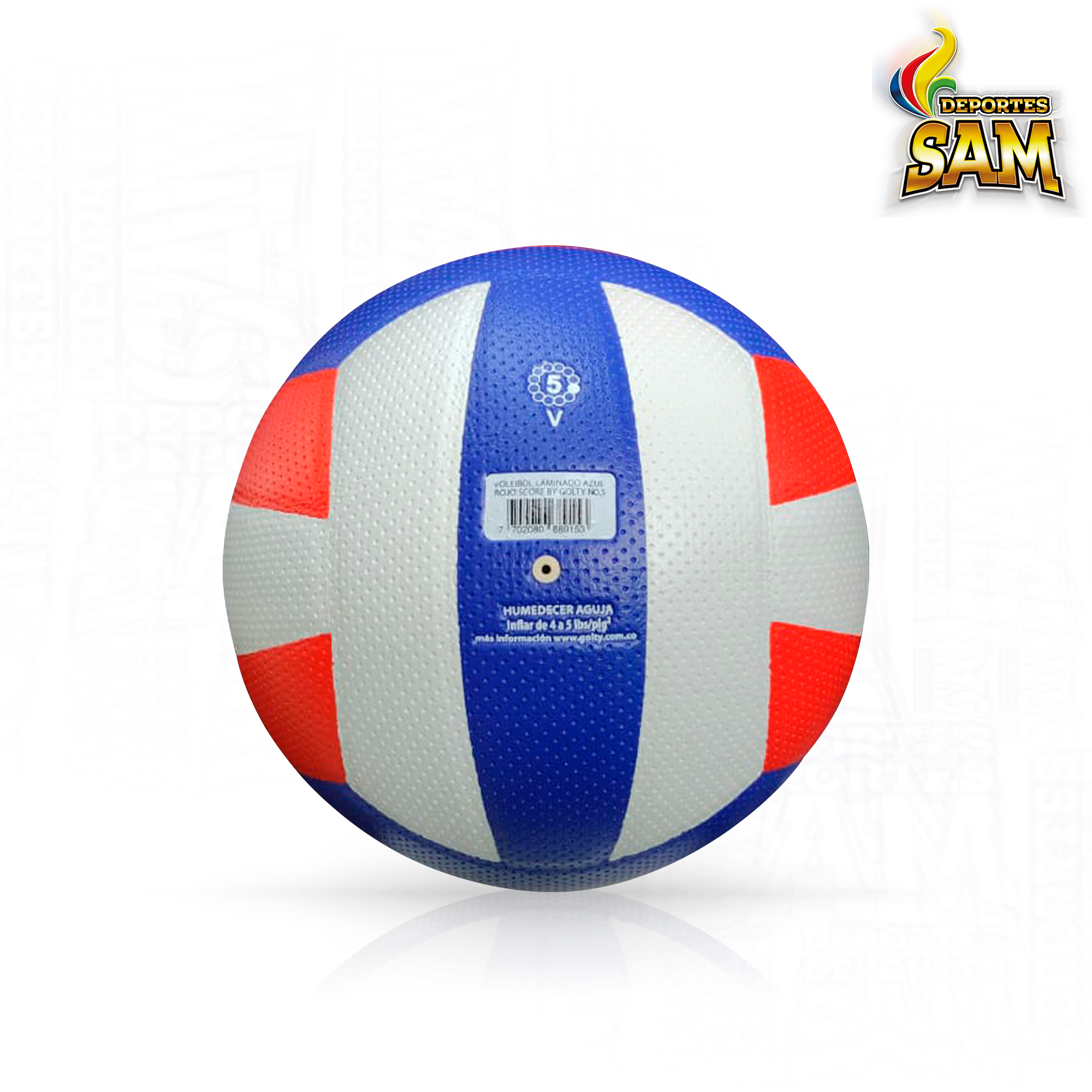 BALON VOLEIBOL LAMINADO SCORE BY GOLTY N 5