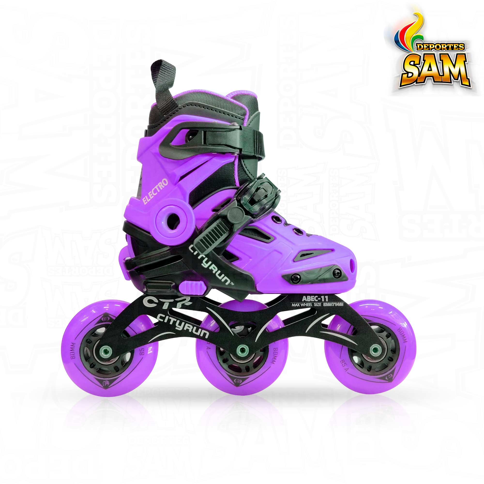 PATIN CITYRUN ELECTRO MORADO