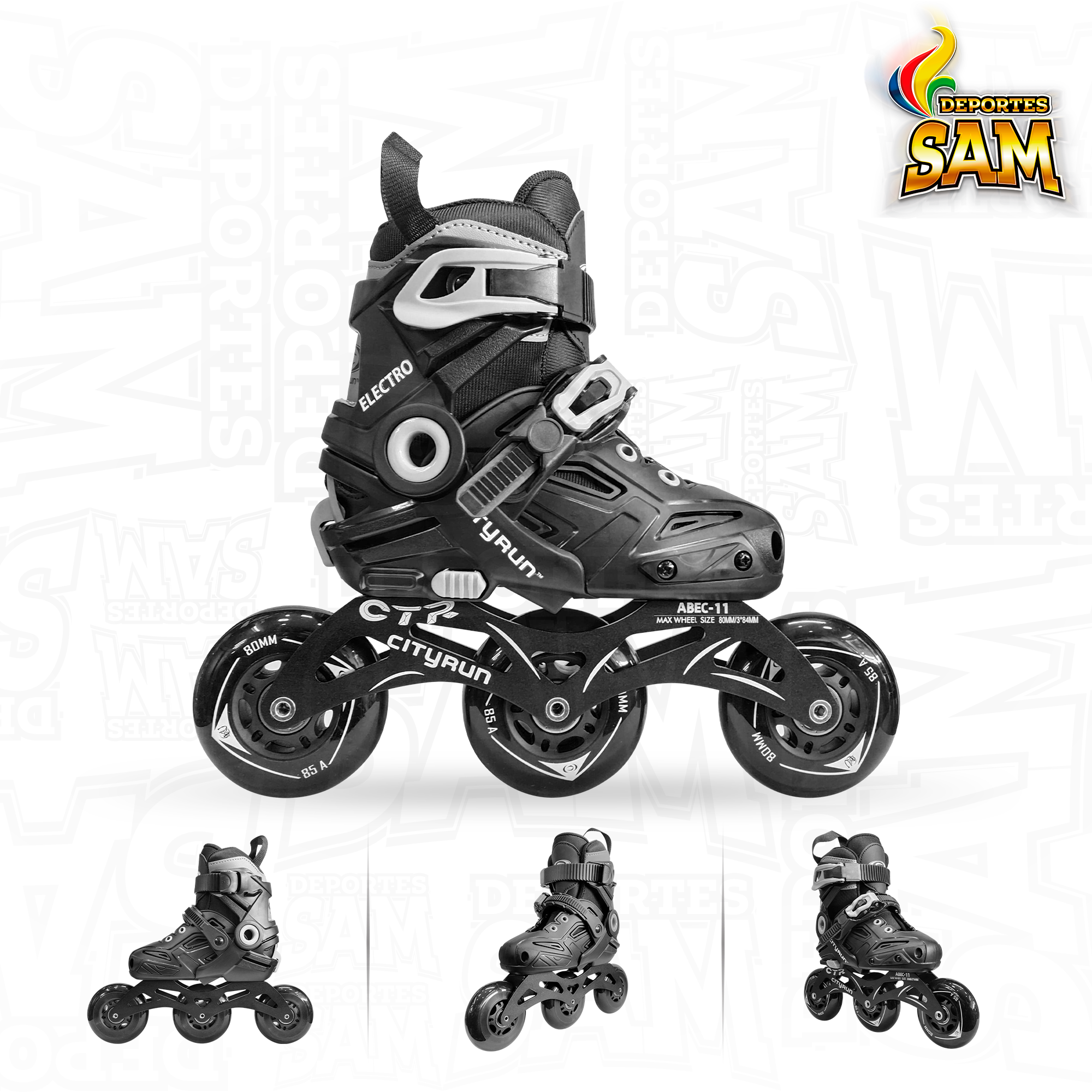 PATIN CITYRUN ELECTRO NEGRO