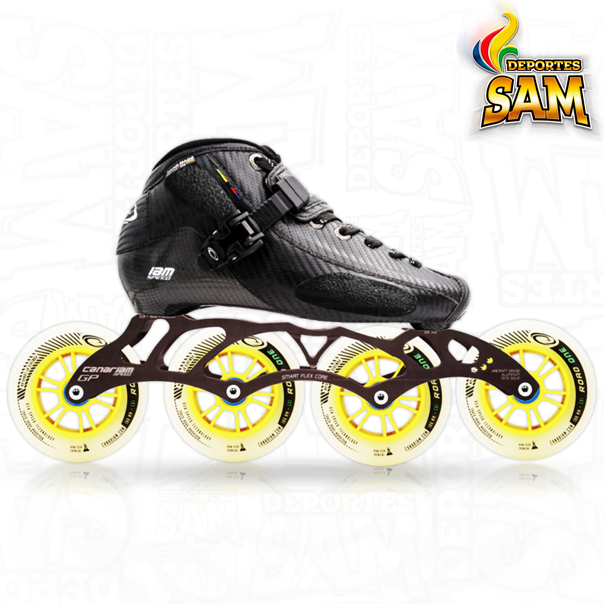 PATIN PROFESIONAL BOTA ONIX CHASIS GP 13,2 RUEDA ROAD ONE 110MM BALINERA TWINCAM ILQ-9PRO