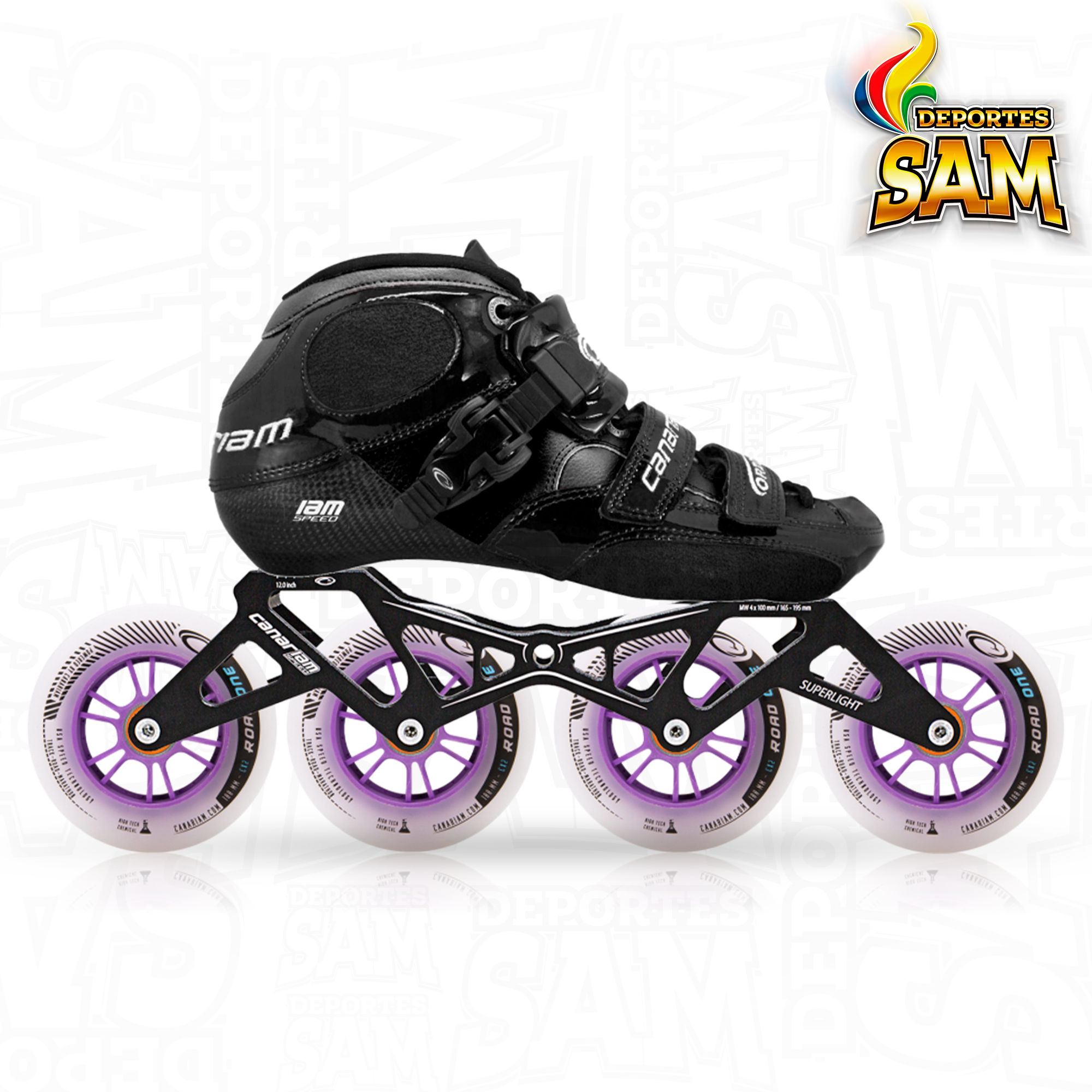 PATIN PROFESIONAL BOTA ORION, CHASIS SUPERLIGHT 11.25, 12.0, RUEDA ROAD ONE 90MM, 100MM, BALINERA TWINCAM ILQ-9PRO