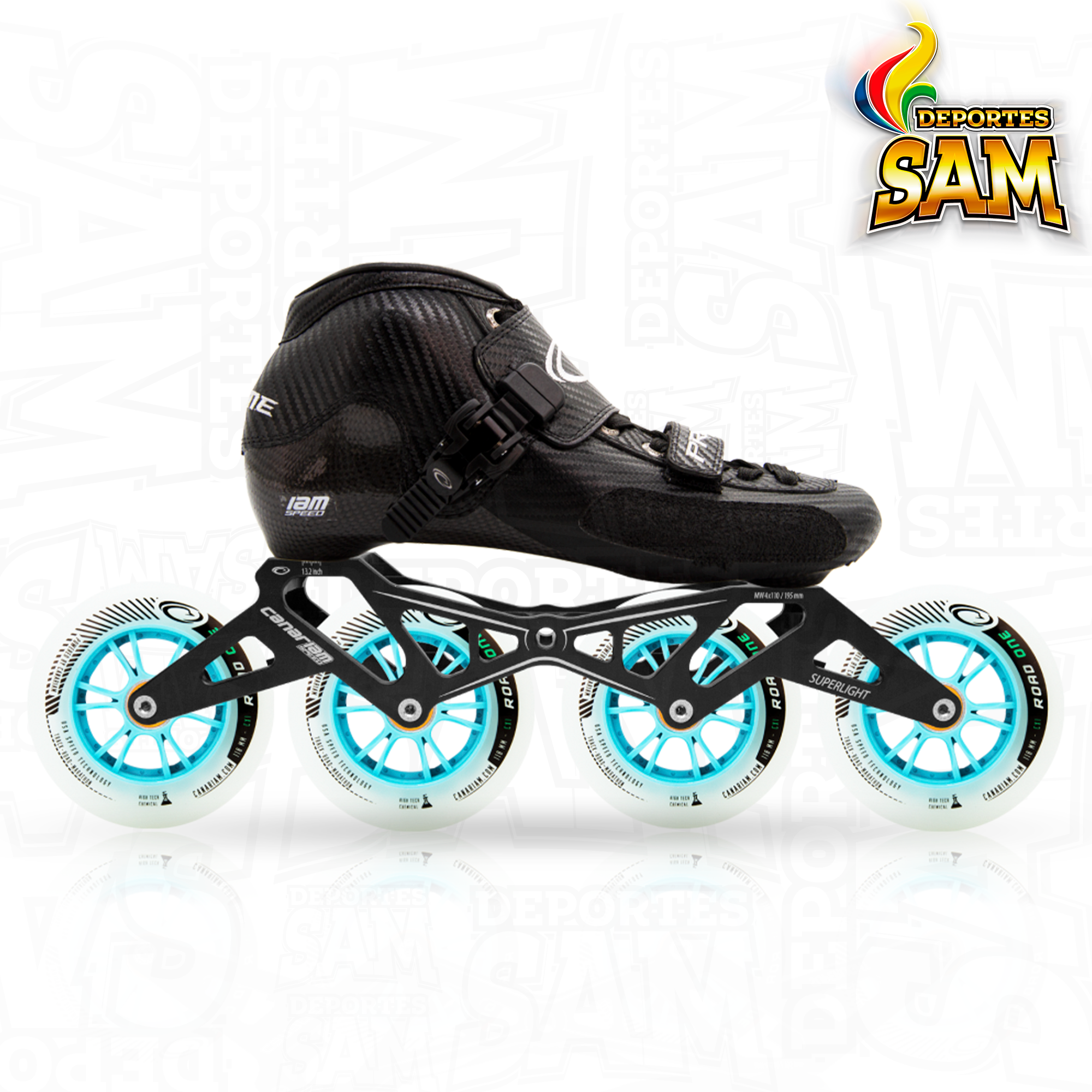 PATIN PROFESIONAL BOTA PRIME CHASIS SUPERLIGHT 12.8 HL, 13.2 RUEDA ROAD ONE 100-110MM BALINERA TWINCAM ILQ-9PRO