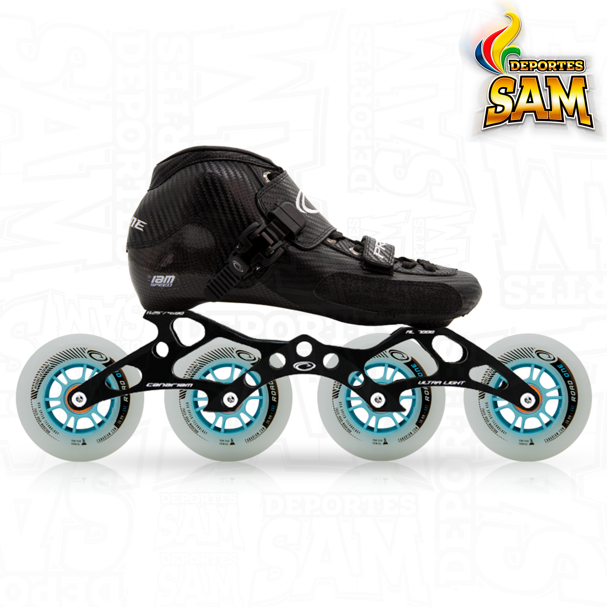 PATIN PROFESIONAL BOTA PRIME CHASIS ULTRA LIGHT 10.25, 9.65, RUEDA ROAD ONE 80-84MM, BALINERA TWINCAM ILQ-9PRO