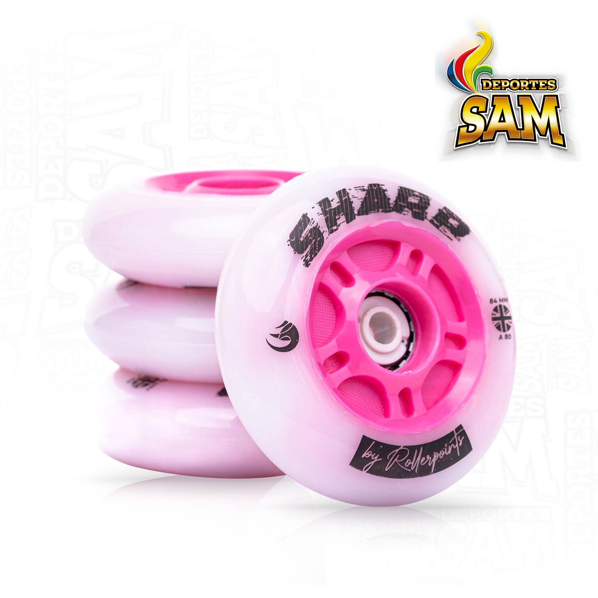 RUEDA LUCES ROLLERPOINTS