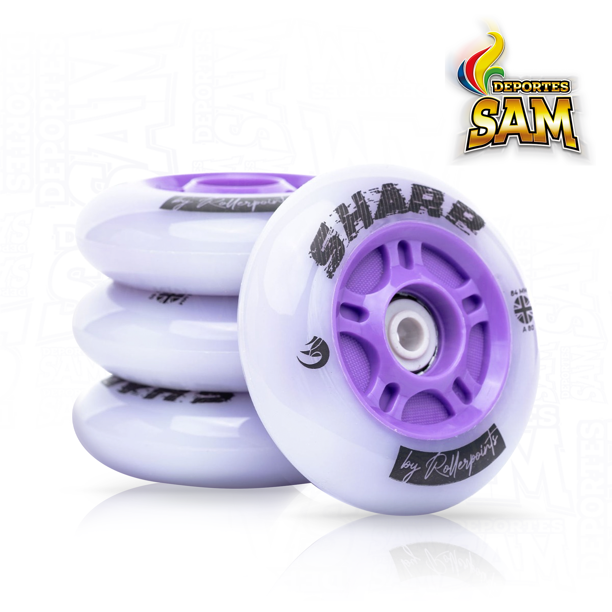 RUEDA LUCES ROLLERPOINTS