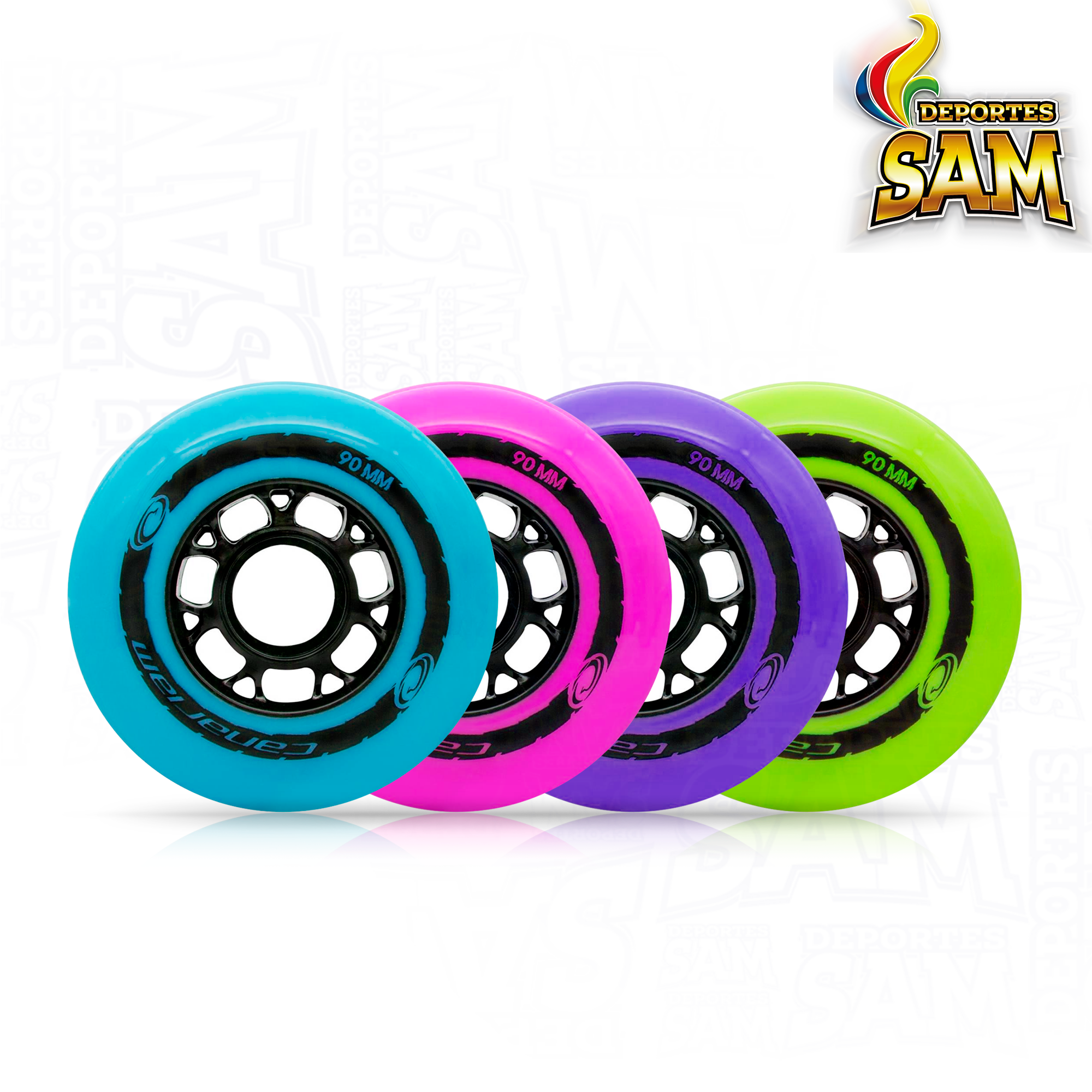 RUEDA NEO 90MM CANARIAM