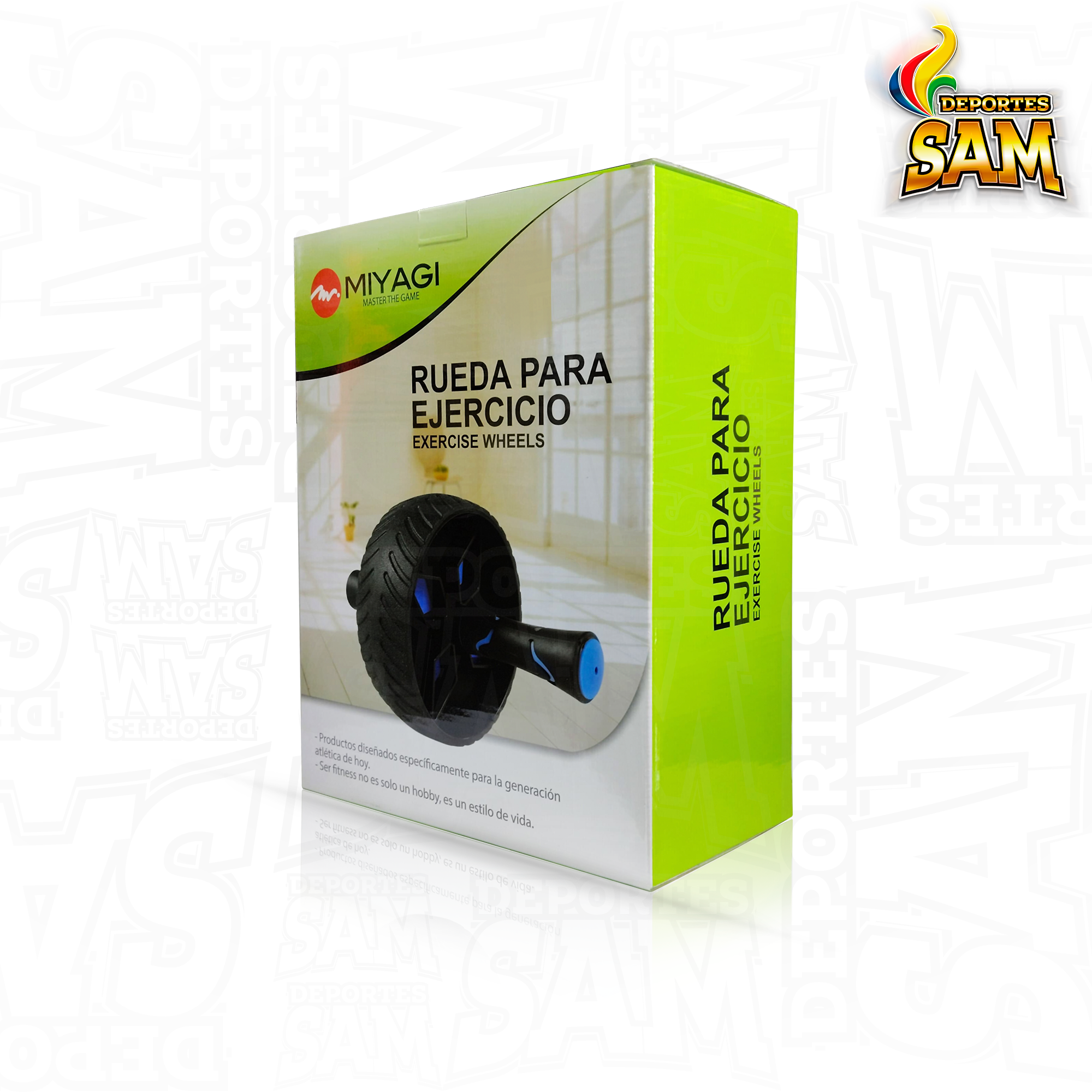 RUEDA TONIFICADORA PRO ABDOMINALES MIYAGI
