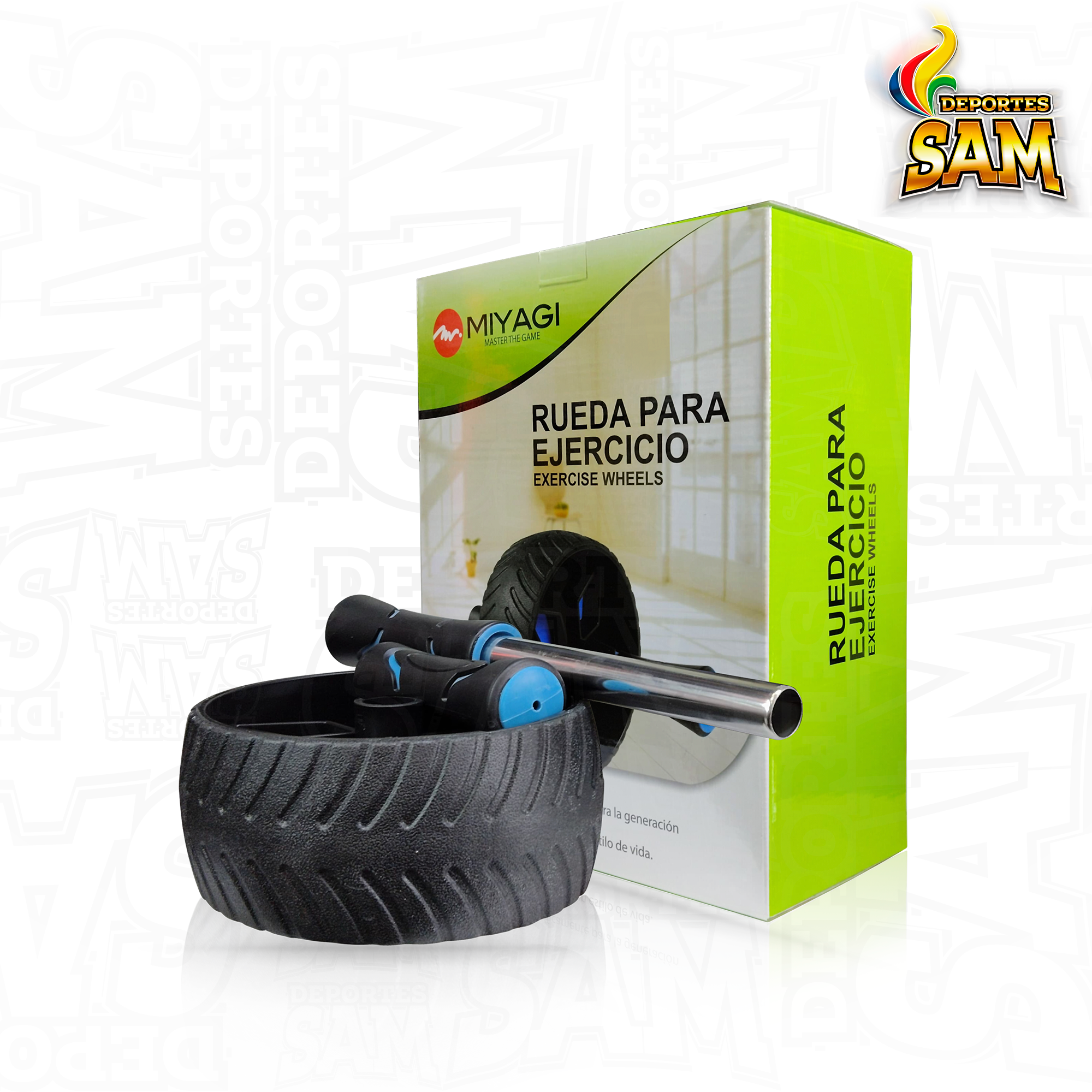 RUEDA TONIFICADORA PRO ABDOMINALES MIYAGI