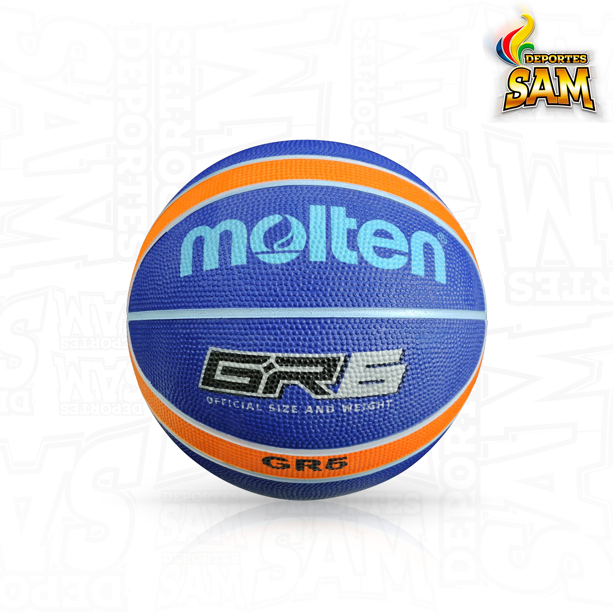 BALON MINIBALONCESTO MOLTEN N. 6 BGR6