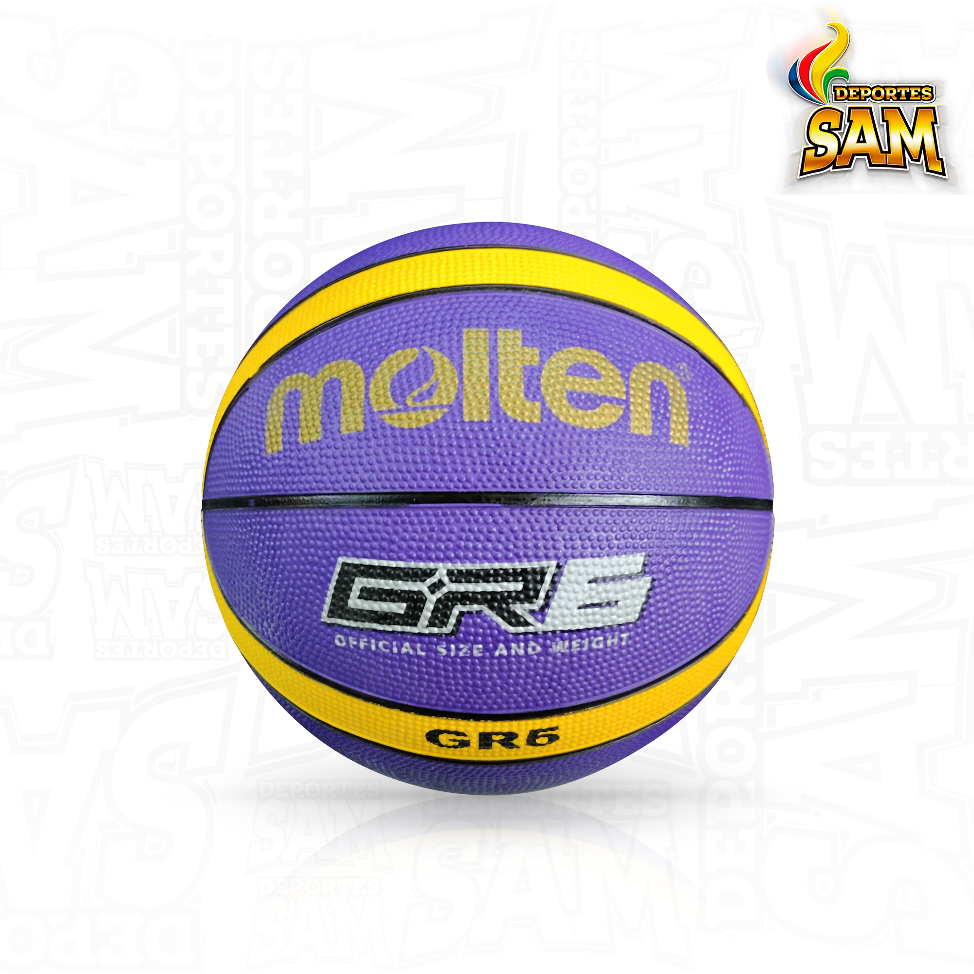 BALON MINIBALONCESTO MOLTEN N. 6 BGR6
