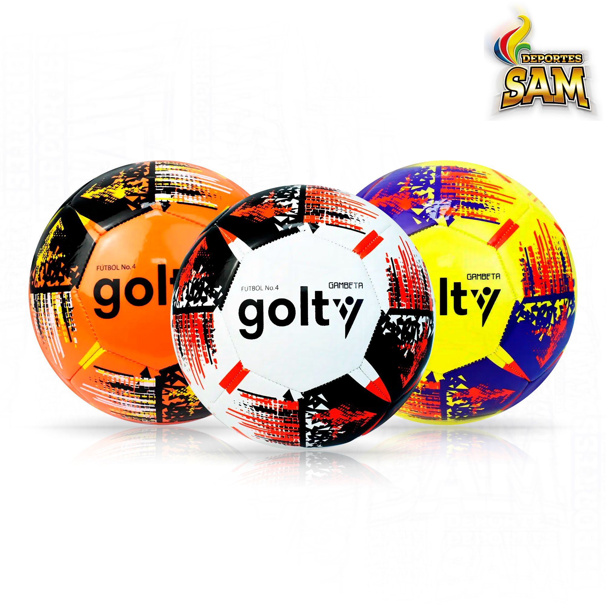 BALÓN FÚTBOL  4 GAMBETA FORMACIÓN GOLTY