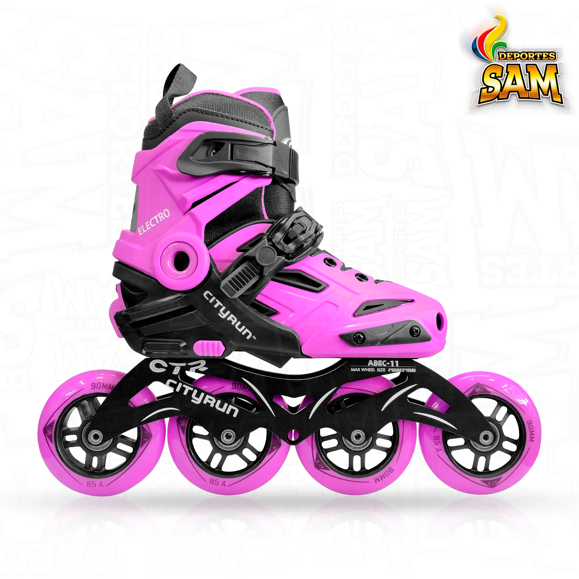 PATIN CITYRUN ELECTRO FUCSIA