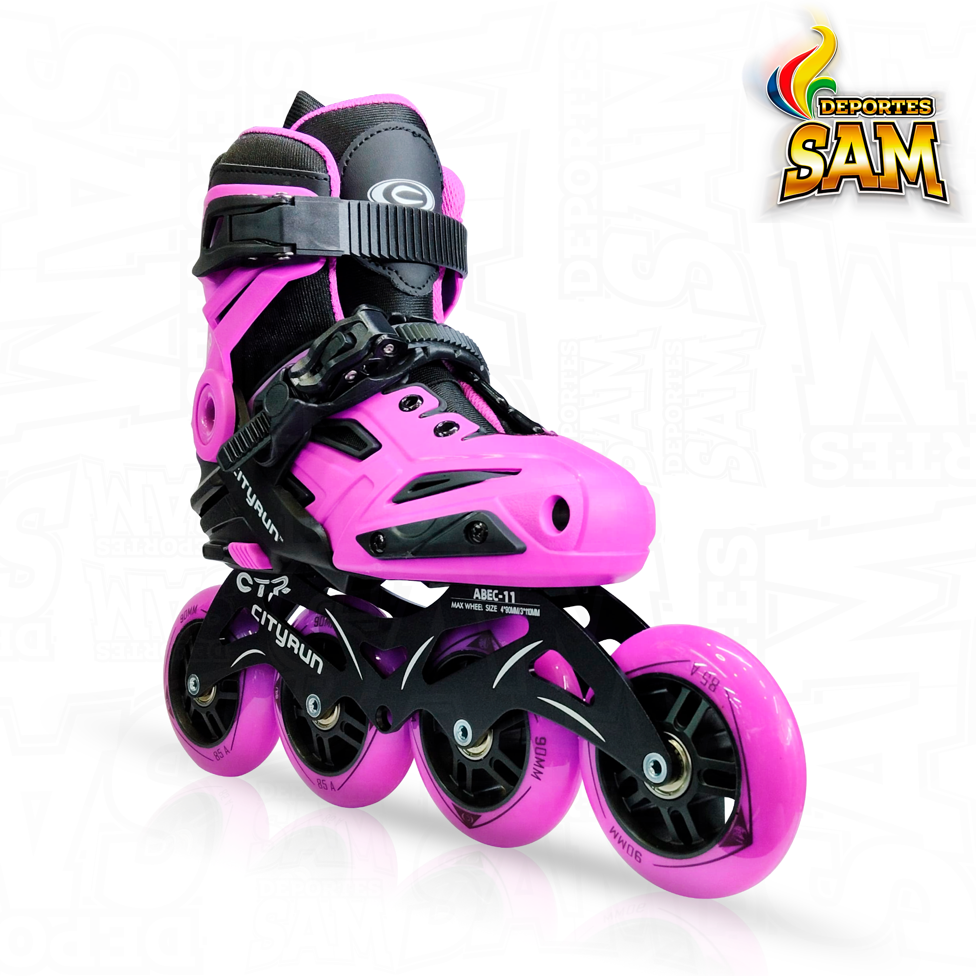 PATIN CITYRUN ELECTRO FUCSIA