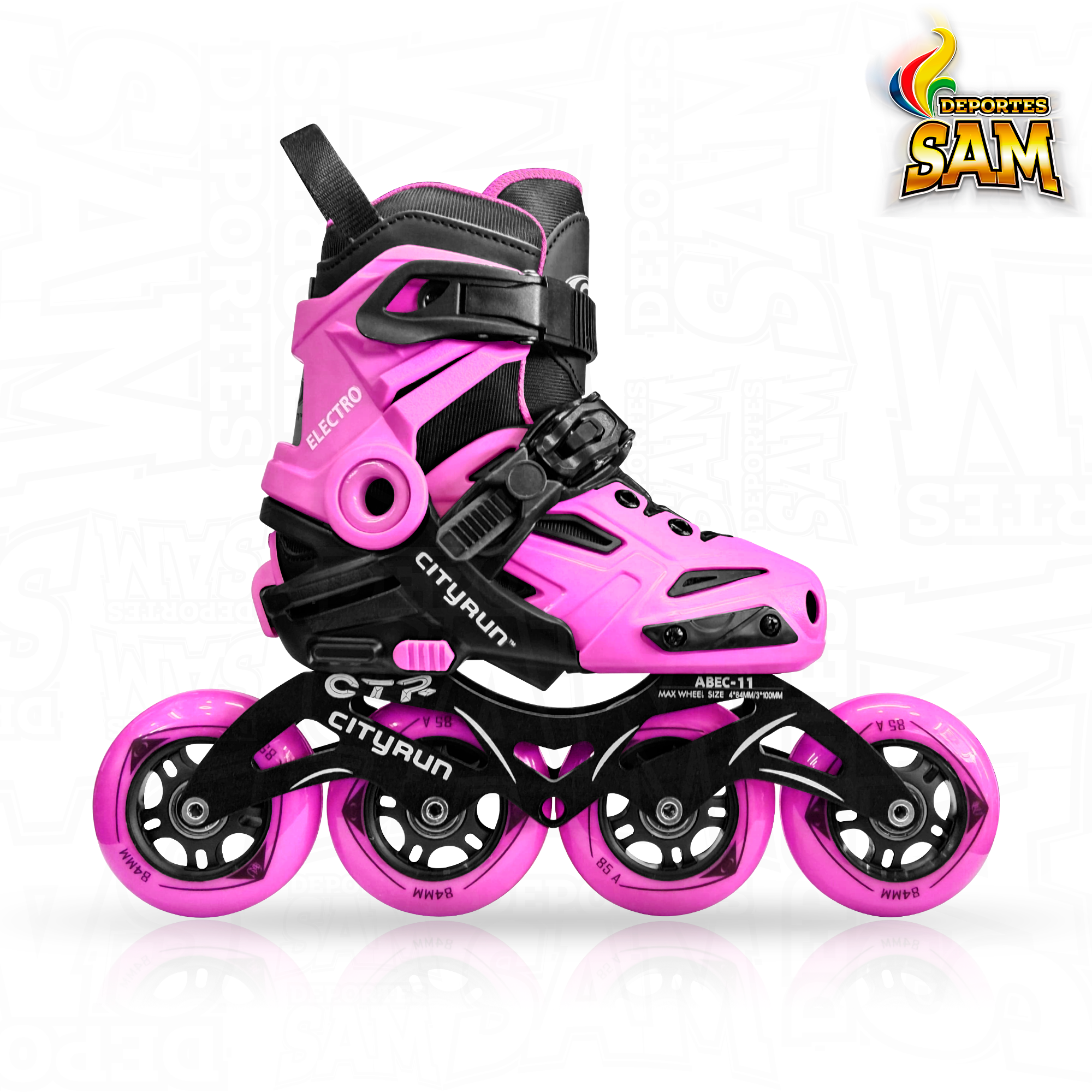PATIN CITYRUN ELECTRO FUCSIA