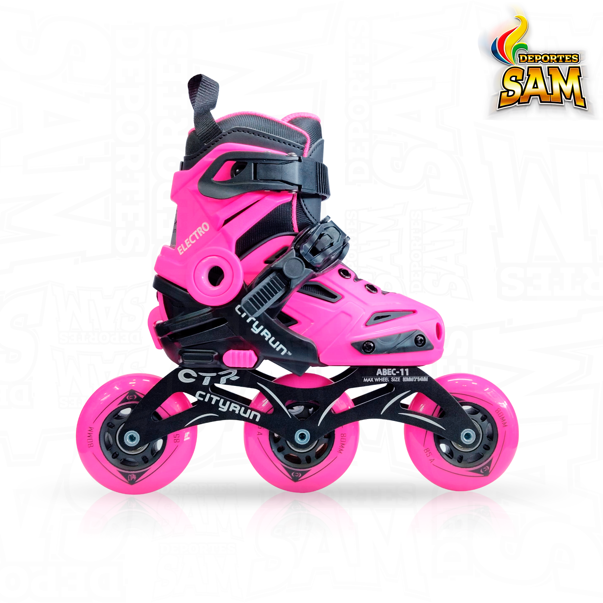 PATIN CITYRUN ELECTRO FUCSIA