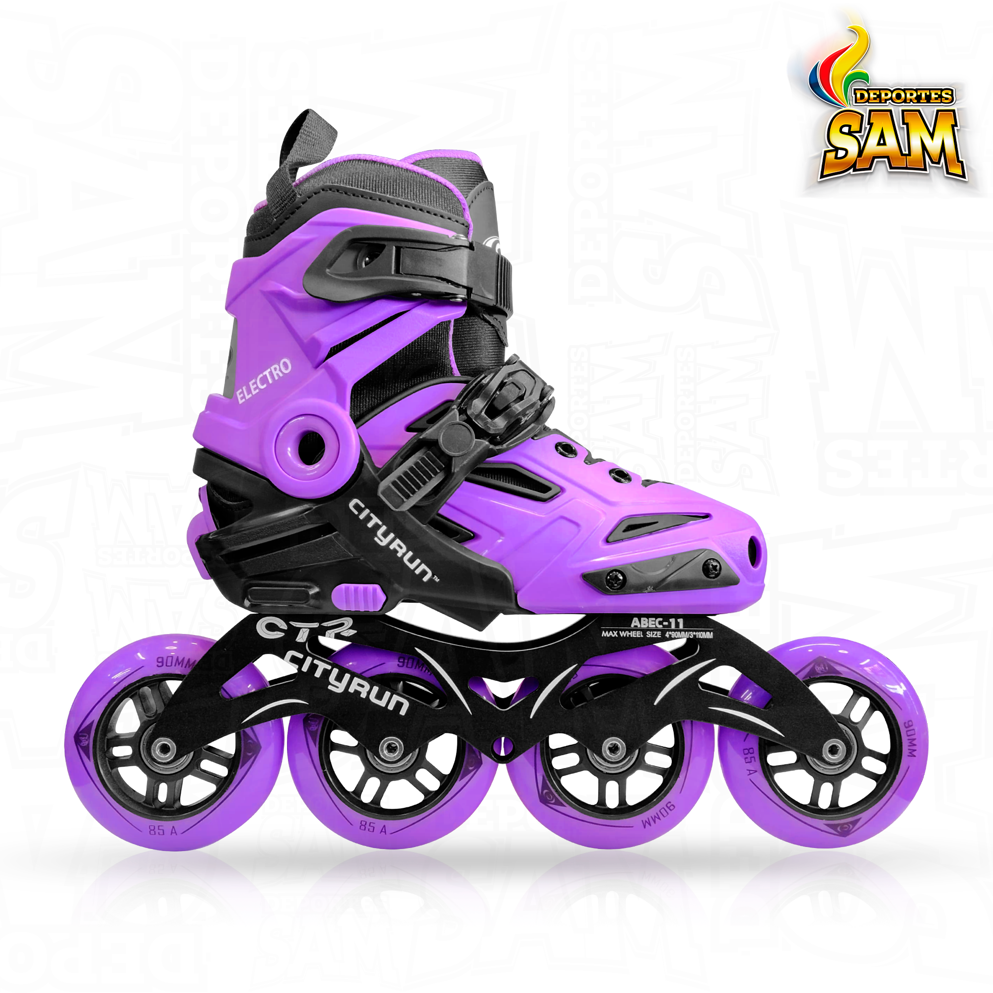 PATIN CITYRUN ELECTRO MORADO