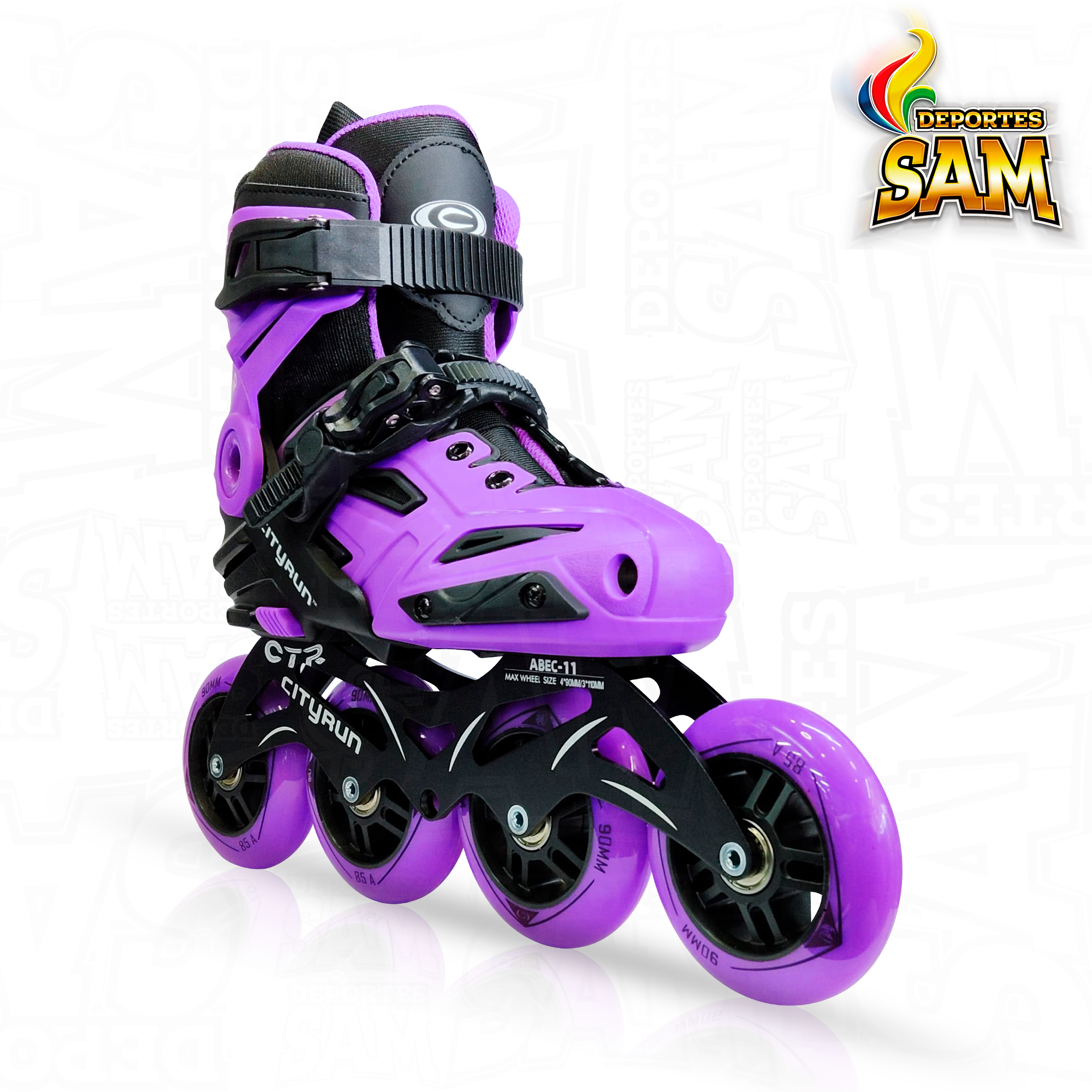 PATIN CITYRUN ELECTRO MORADO