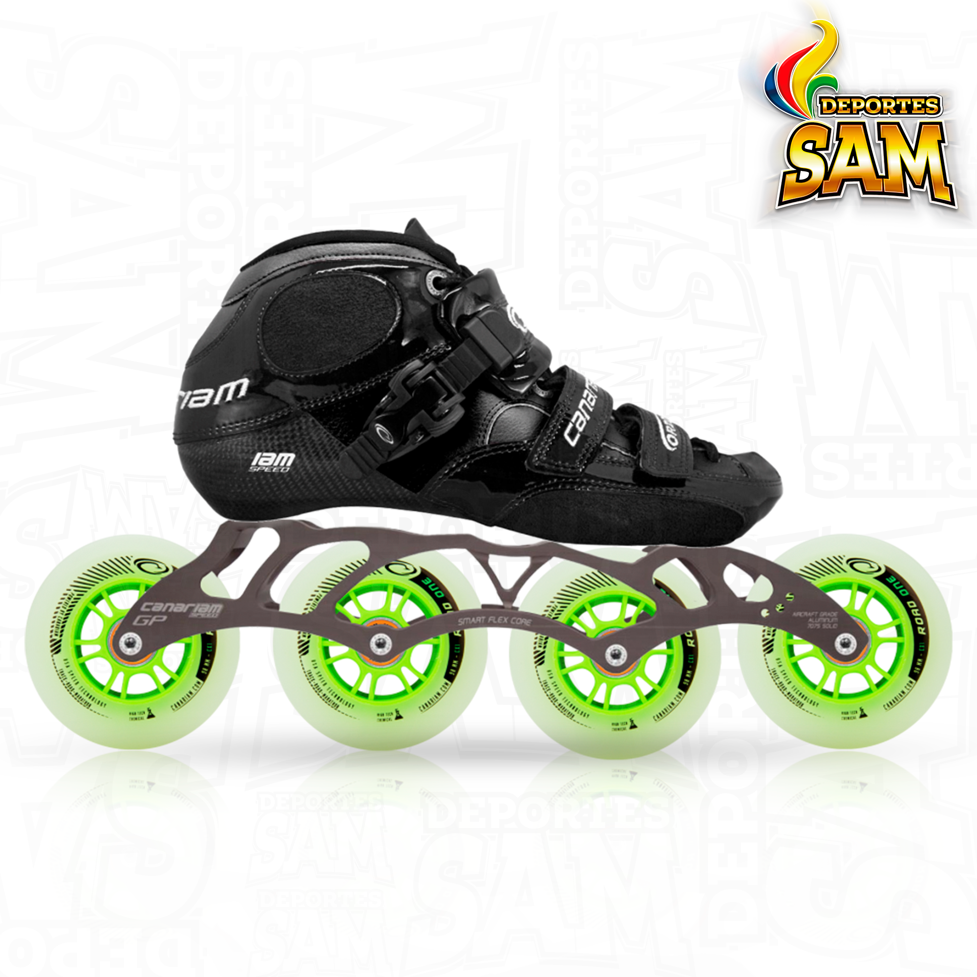 PATIN PROFESIONAL BOTA ORION, CHASIS GP2 12.0, RUEDA ROAD ONE 80-84-90MM, BALINERA TWINCAM ILQ-9PRO