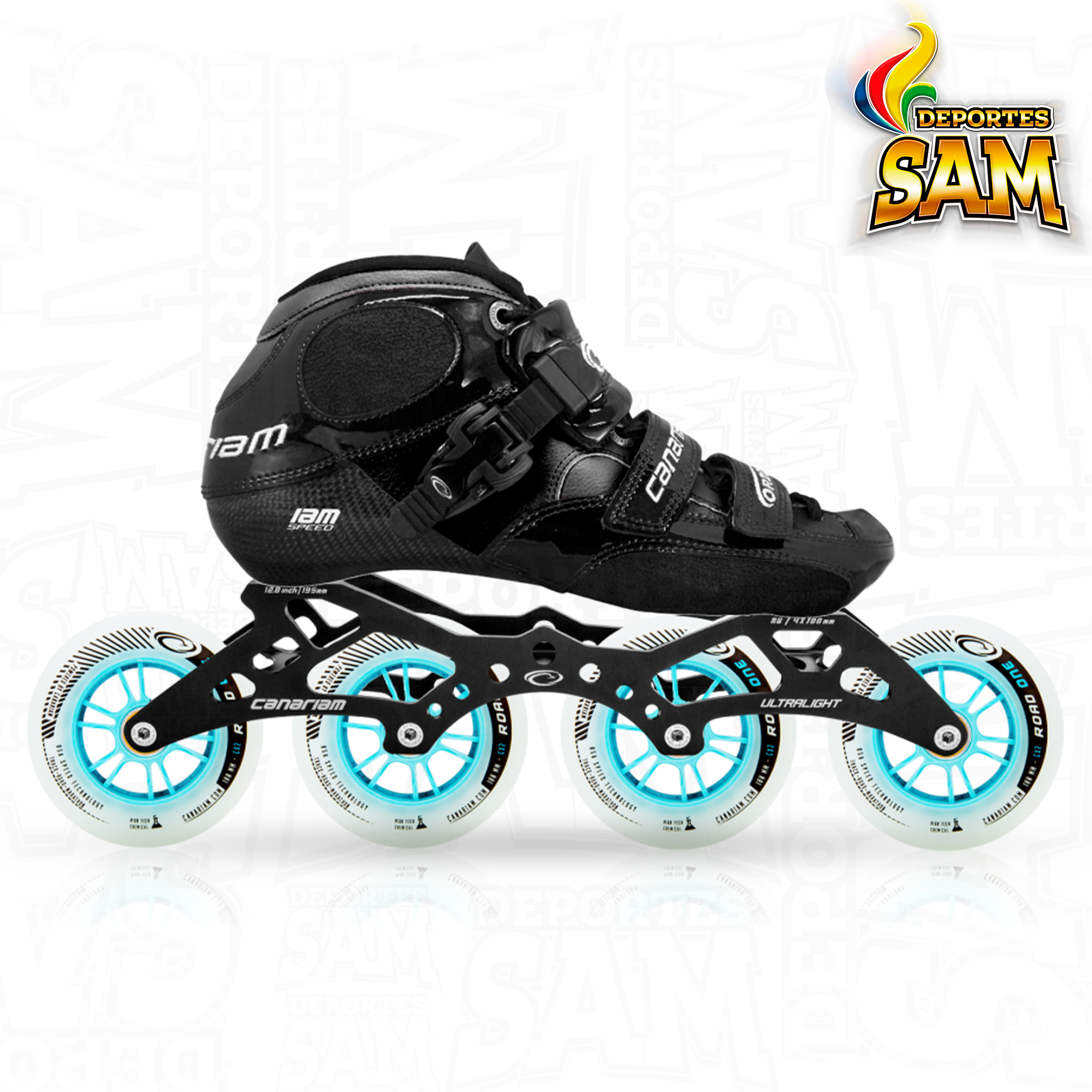 PATIN PROFESIONAL BOTA ORION, CHASIS ULTRA LIGHT 11.5, 12.0, RUEDA ROAD ONE 90MM O 100MM,  BALINERA TWINCAM ILQ-9PRO