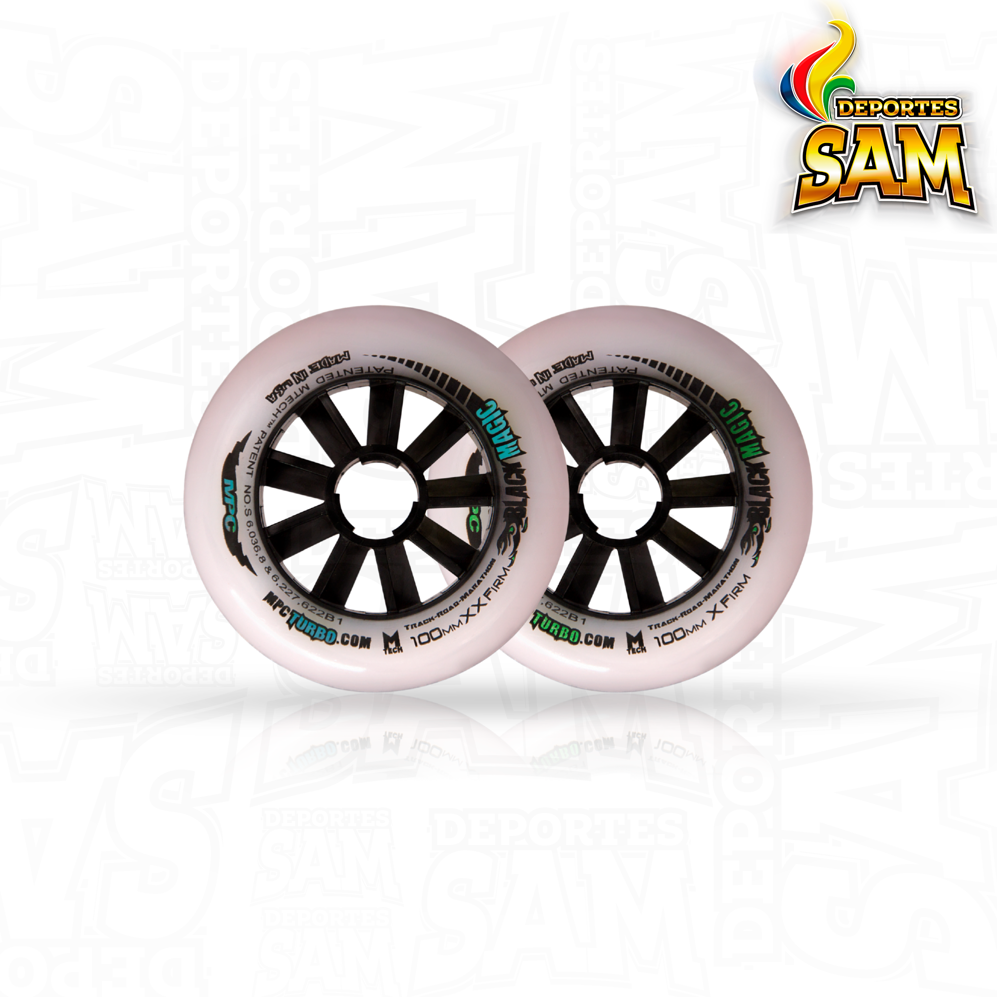 PATIN PROFESIONAL BOTA ONIX CHASIS SUPERLIGHT 12.8 HL, 13.2 RUEDA MPC BLACK MAGIC 100MM BALINERA TWINCAM ILQ-9PRO