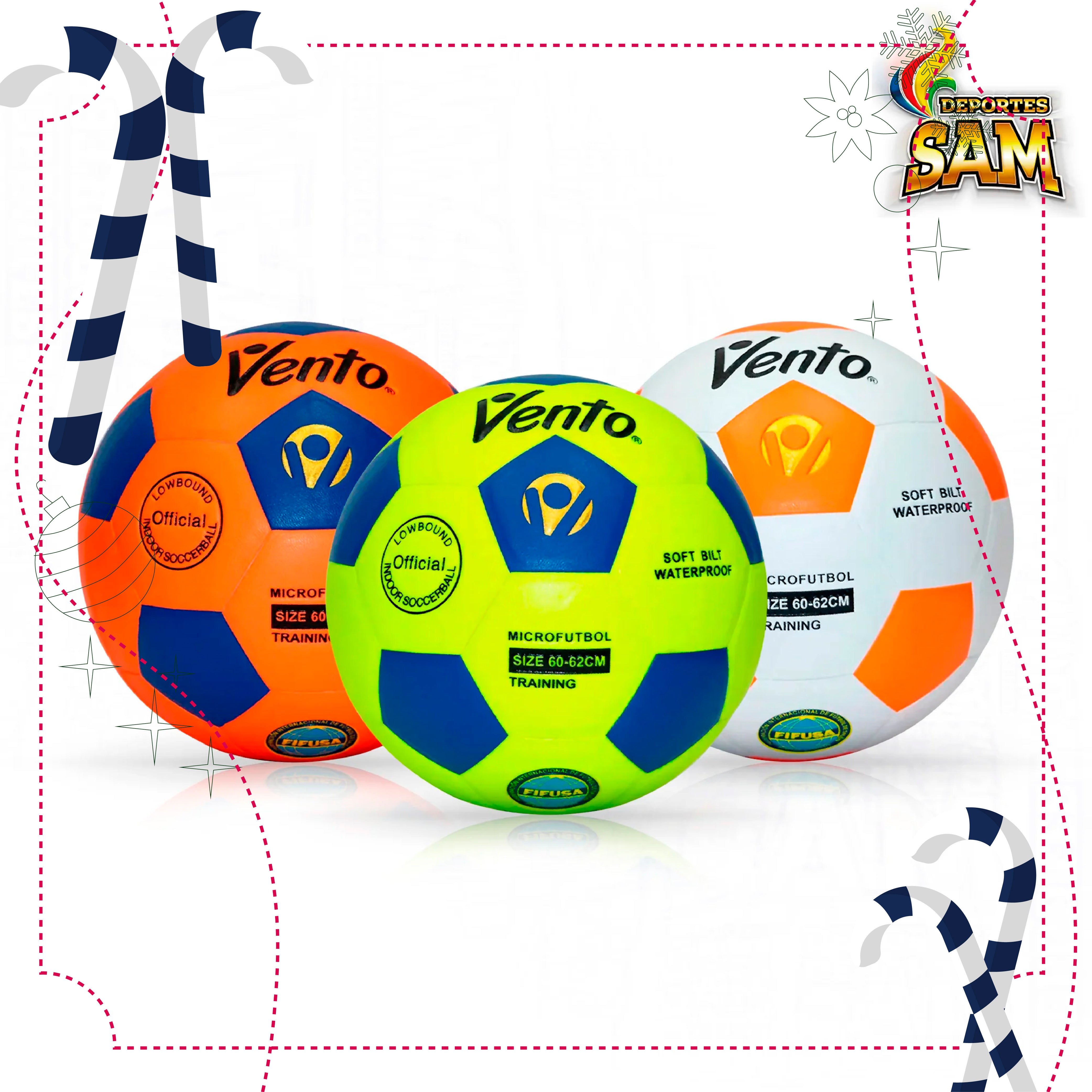 BALON MICROFUTBOL 60-62 VENTO