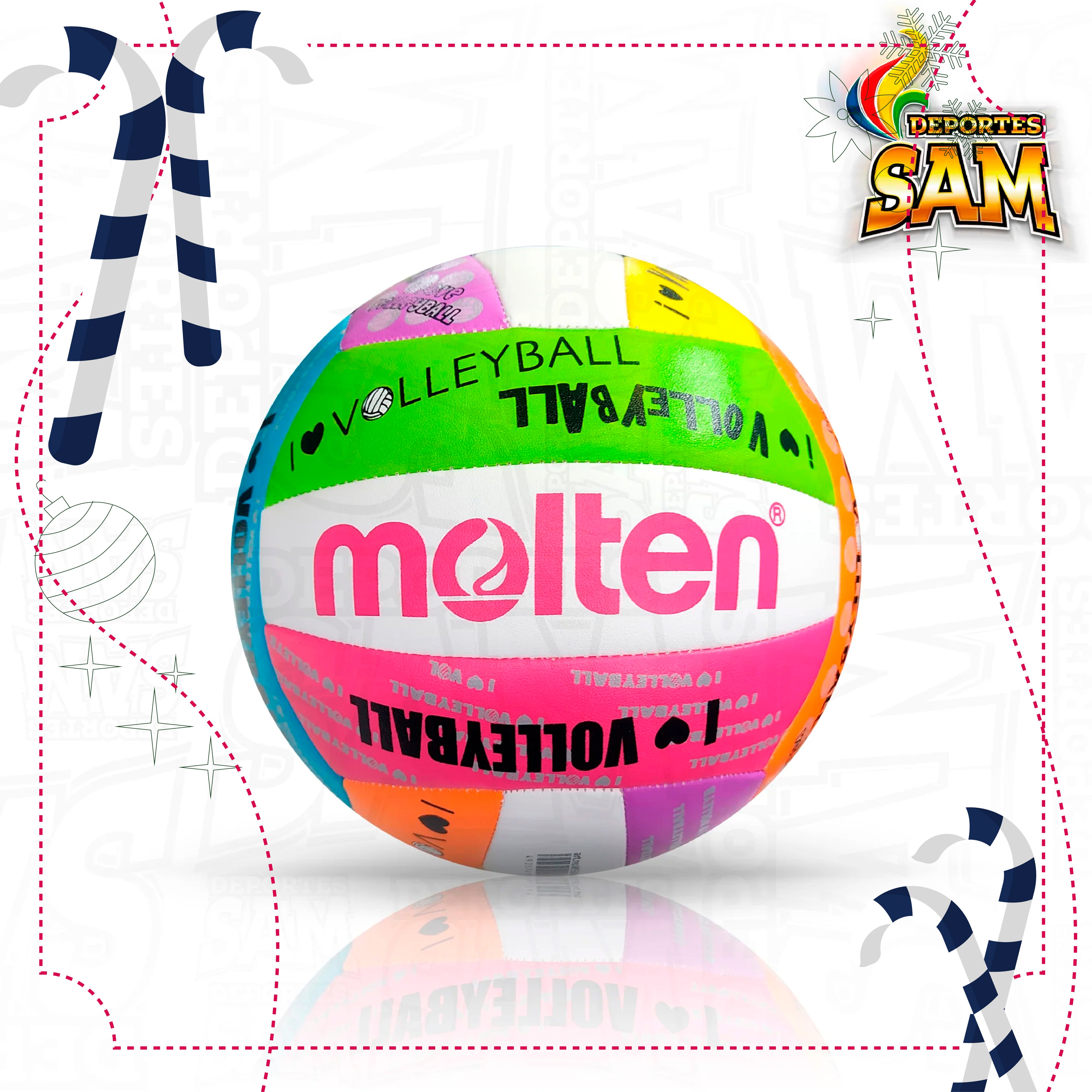 BALON MOLTEN VOLLEY PLAYA COSIDO