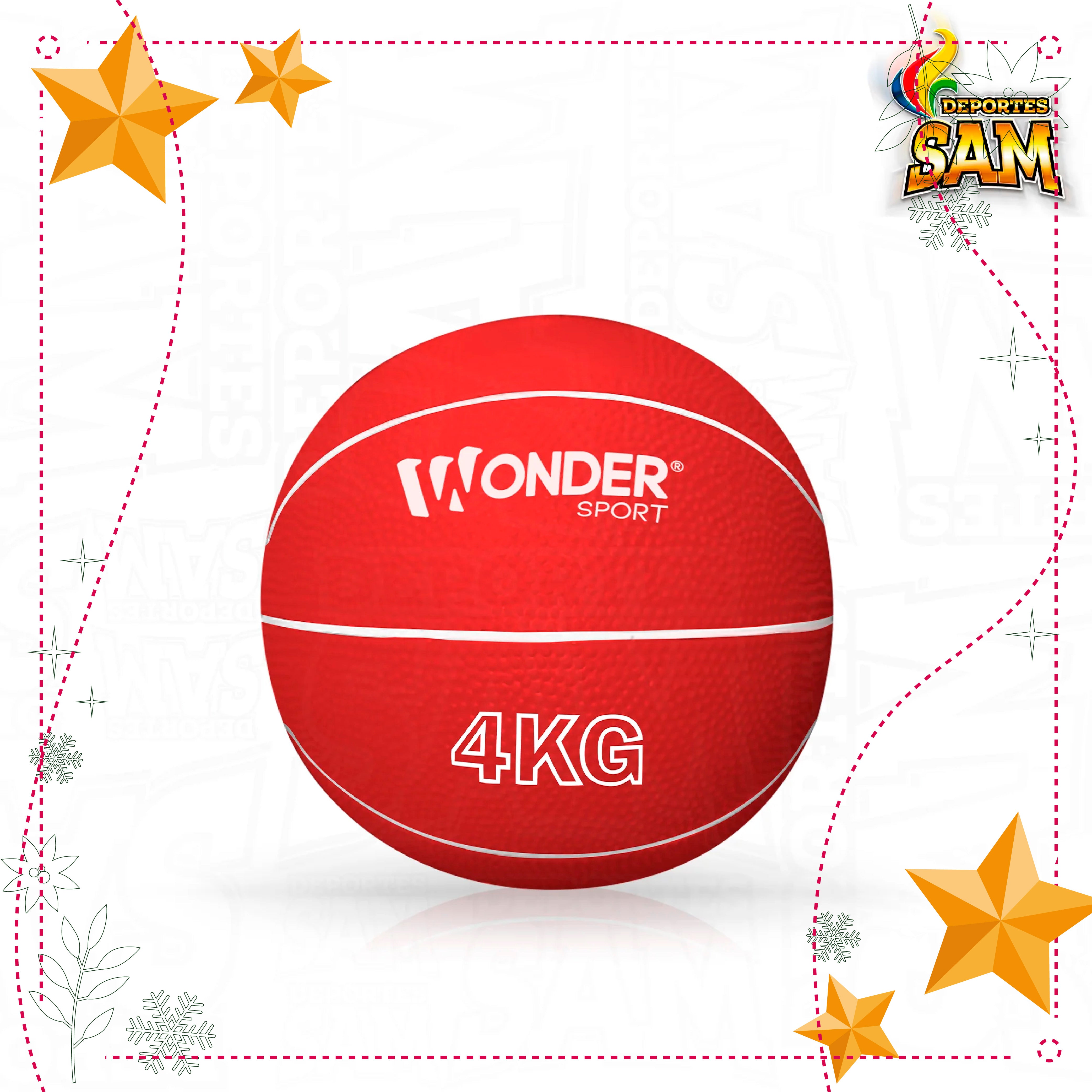 BALON PESO MEDICINAL 4 KILOS WONDER