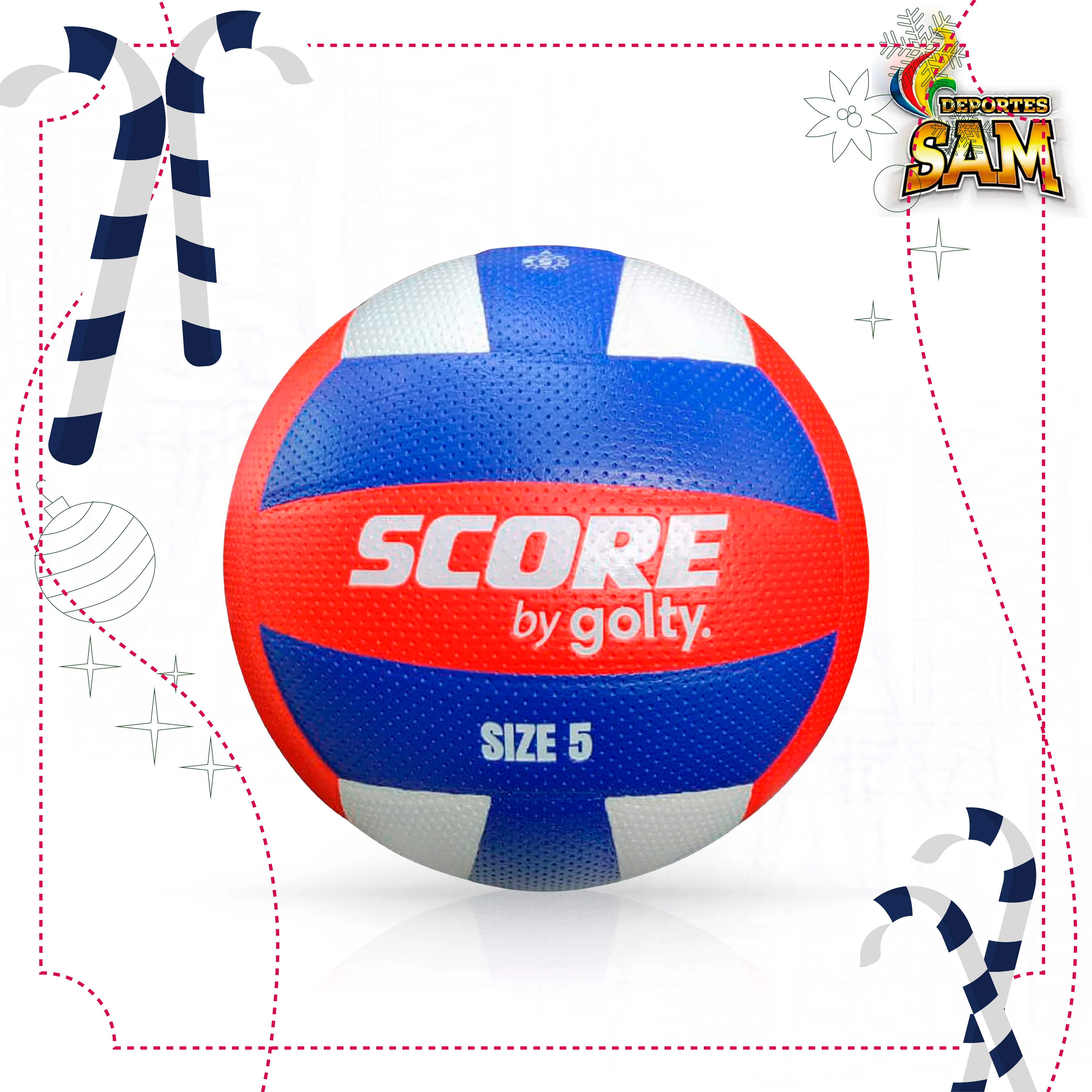 BALON VOLEIBOL LAMINADO SCORE BY GOLTY N 5