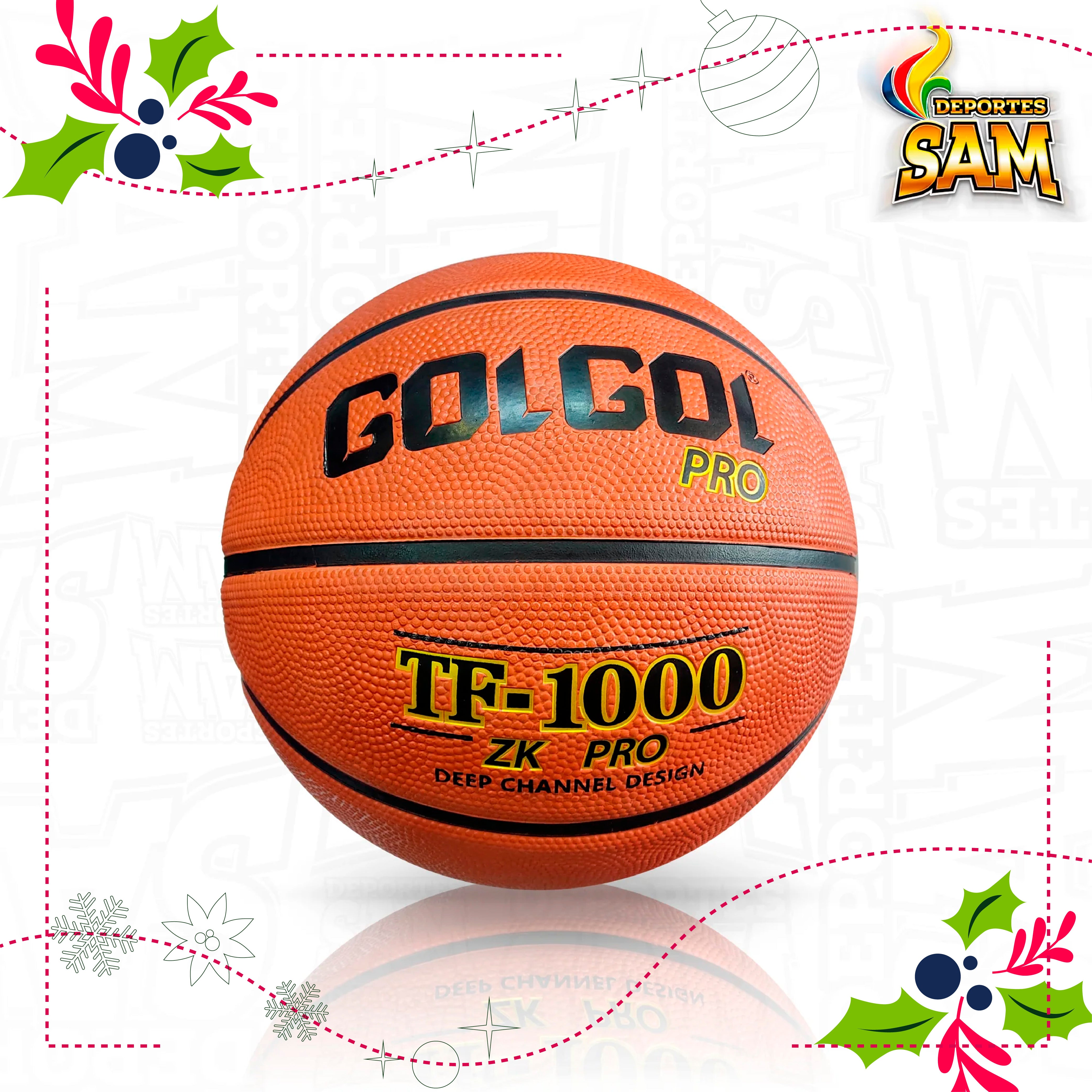 BALON BALONCESTO GOLGOL CAUCHO TF-1000 #7