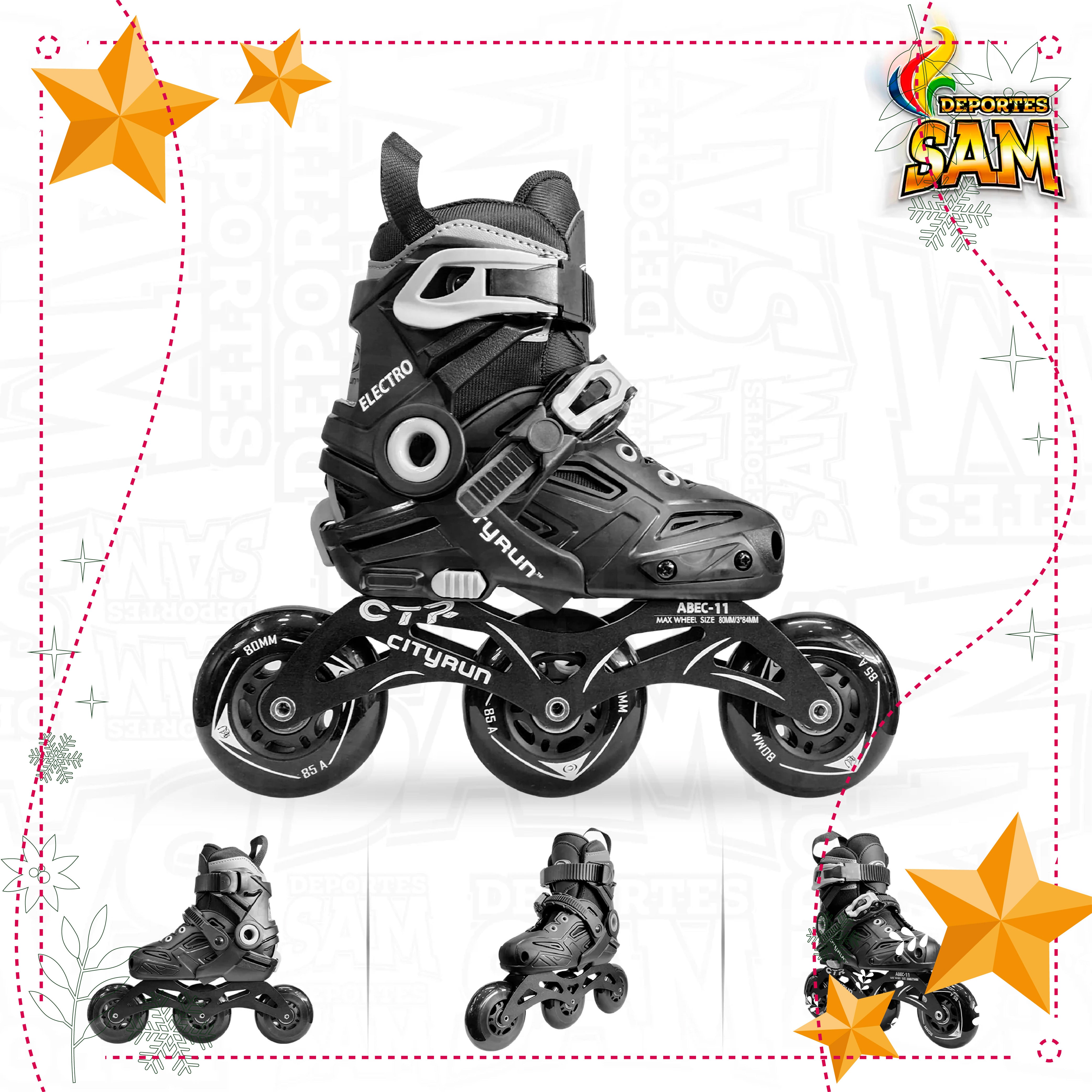 PATIN CITYRUN ELECTRO NEGRO