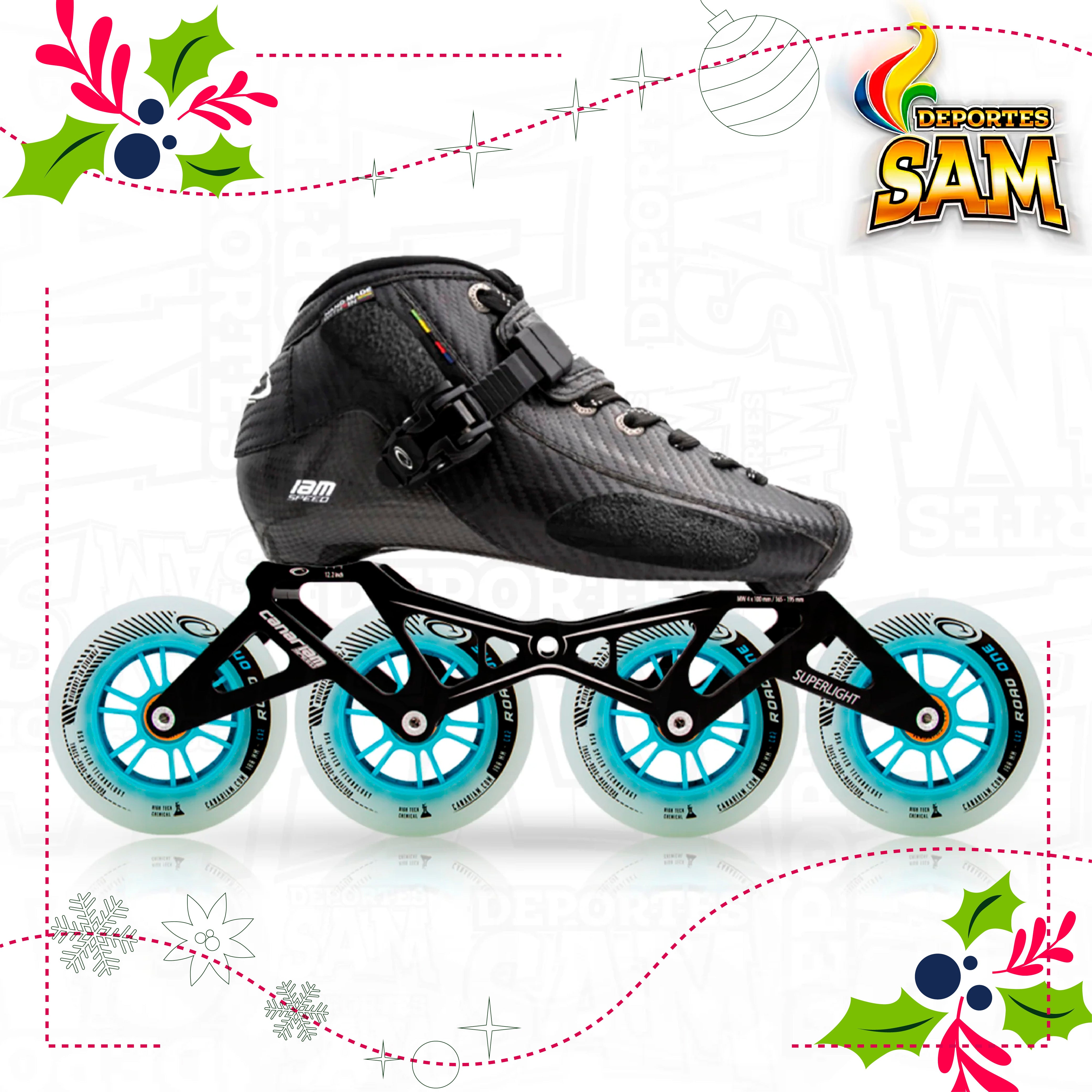 PATIN PROFESIONAL BOTA ONIX CHASIS SUPERLIGHT 12.8 HL, 13.2 RUEDA ROAD ONE 100MM O 110MM BALINERA TWINCAM ILQ-9PRO