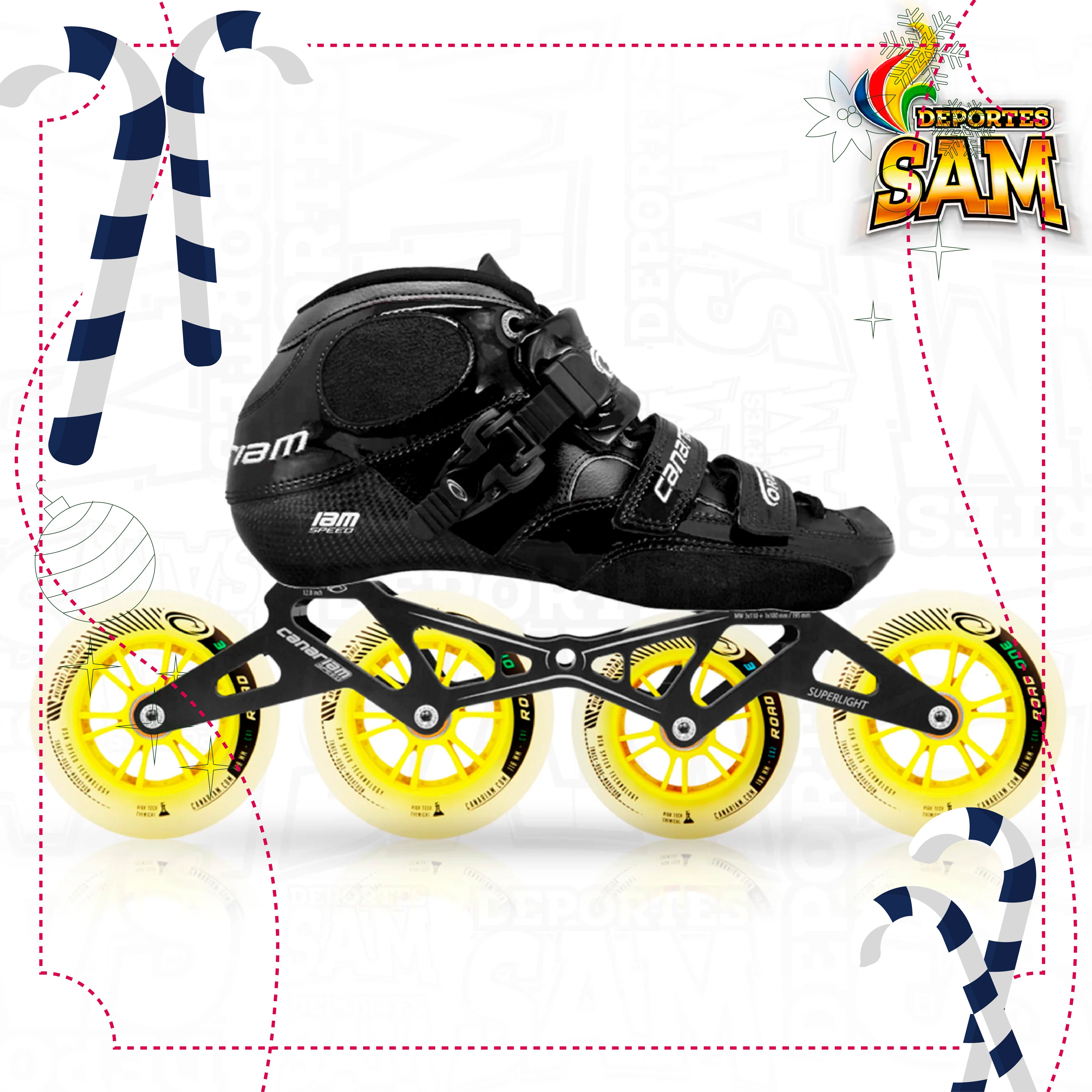 PATIN PROFESIONAL BOTA ORION, CHASIS SUPERLIGHT 12.8 HL, 13.2, RUEDA ROAD ONE 100-110MM,  BALINERA TWINCAM ILQ-9PRO