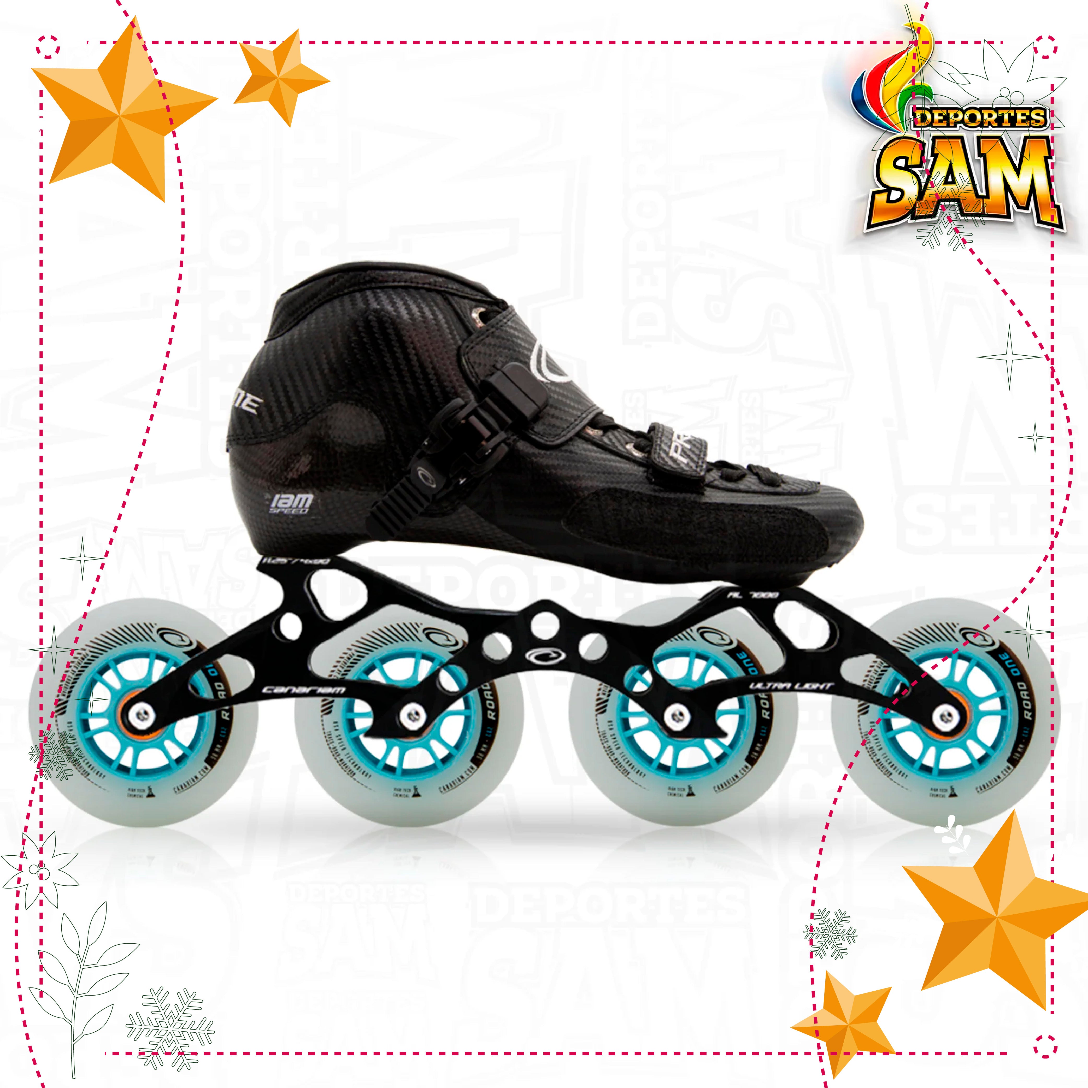 PATIN PROFESIONAL BOTA PRIME  CHASIS ULTRA LIGHT 10.25, 9.65,  RUEDA ROAD ONE 80-84MM,  BALINERA TWINCAM ILQ-9PRO