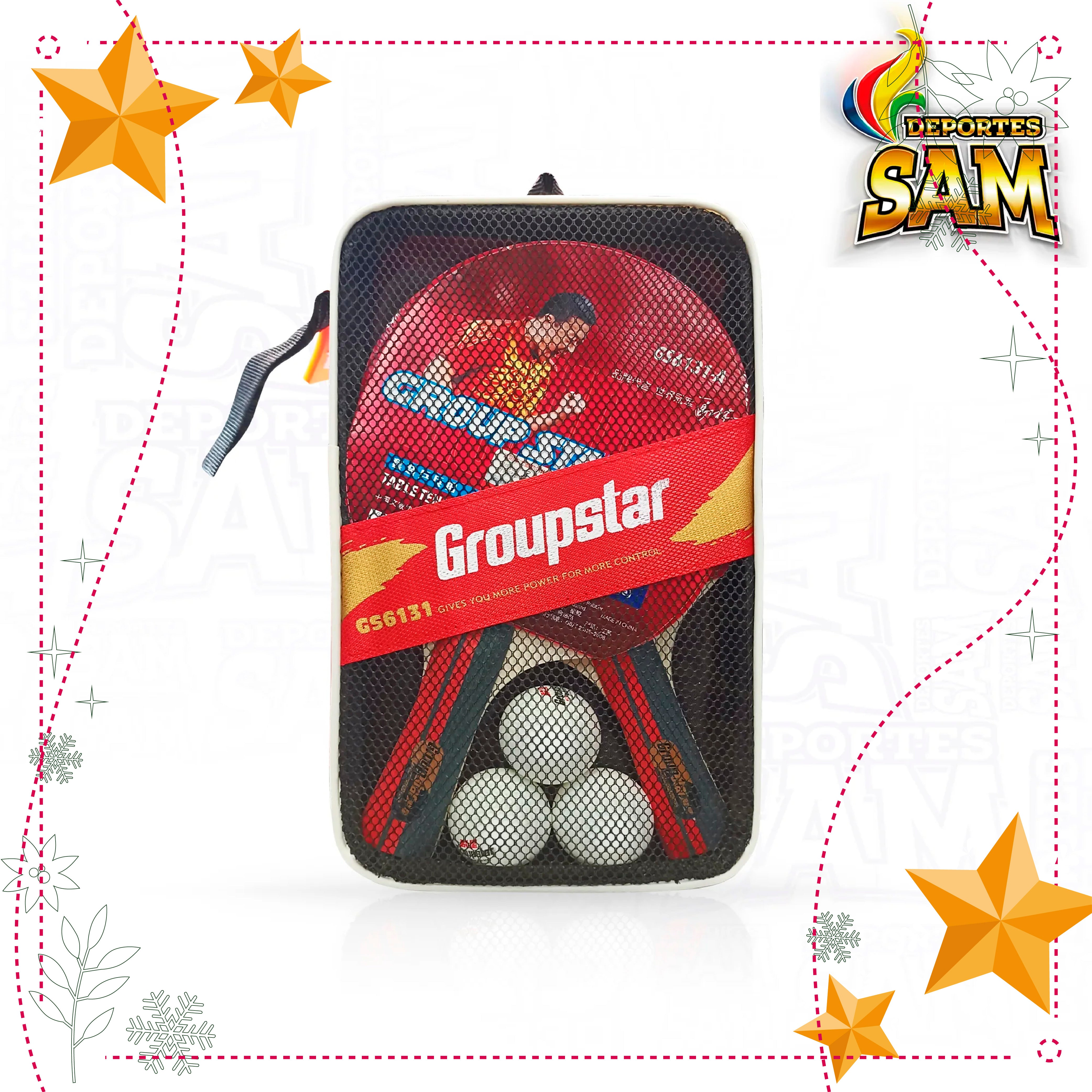 RAQUETAS PING PONG GROUP STAR X2