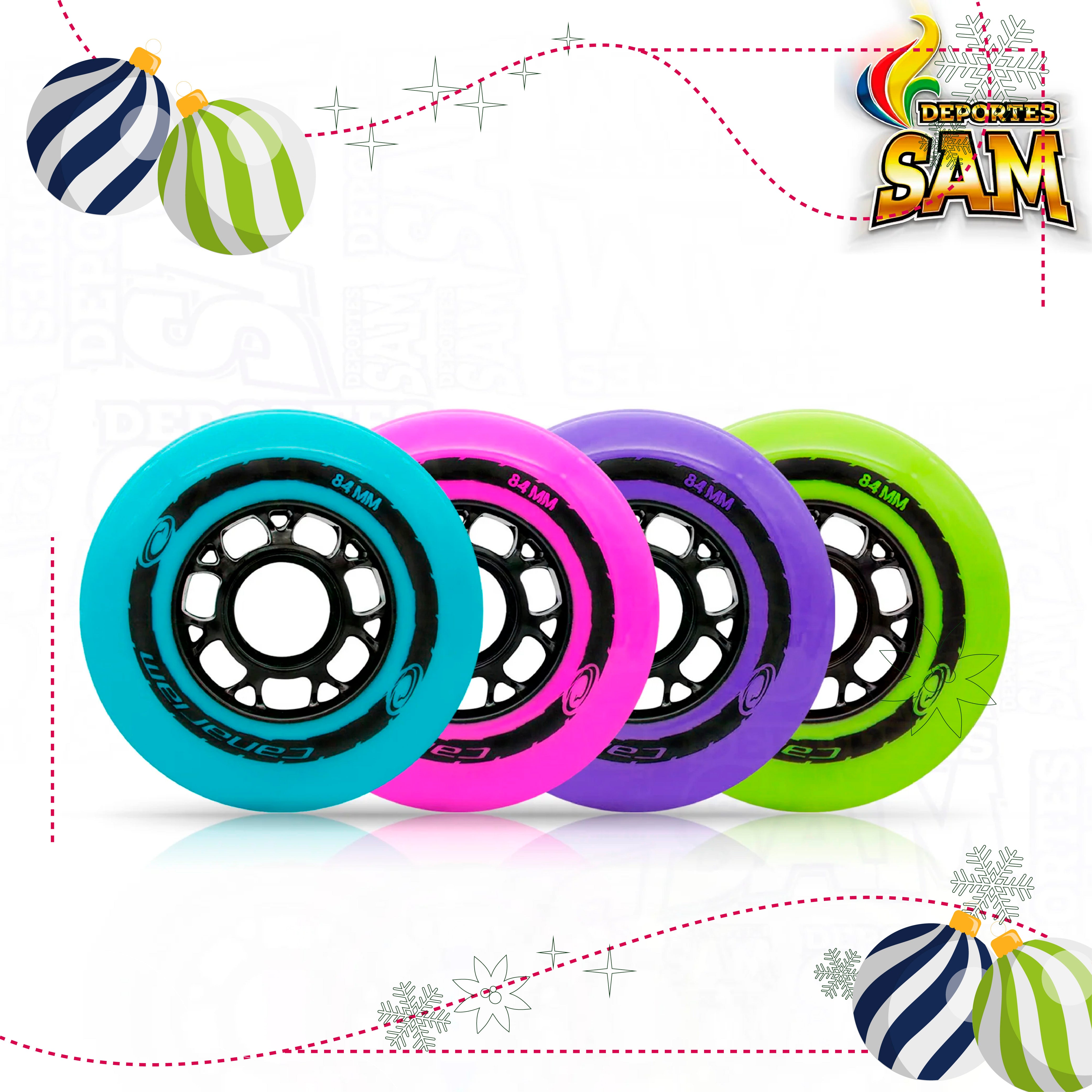 RUEDANEO 84MM CANARIAM