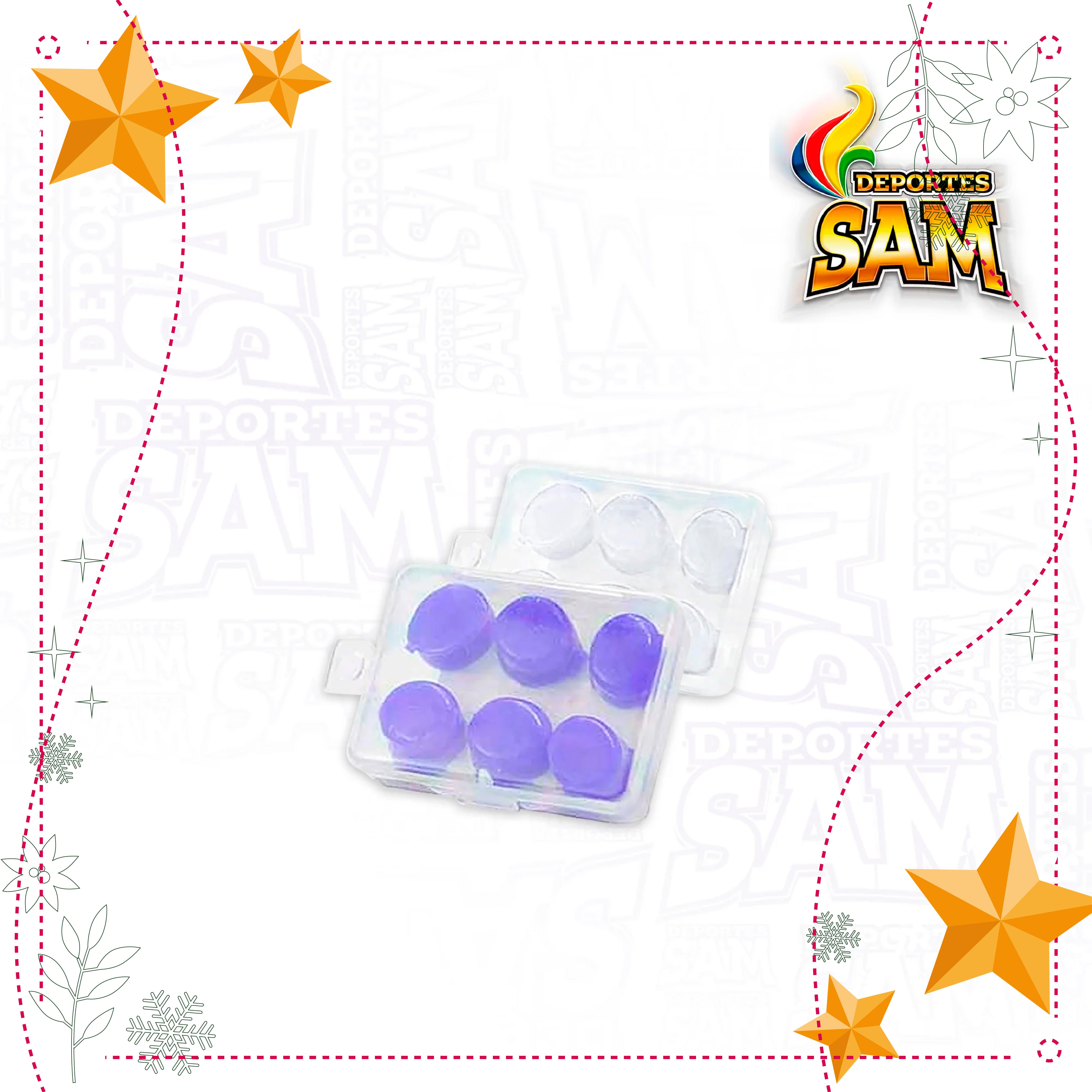 SET TAPAOIDOS SILICONA ARES