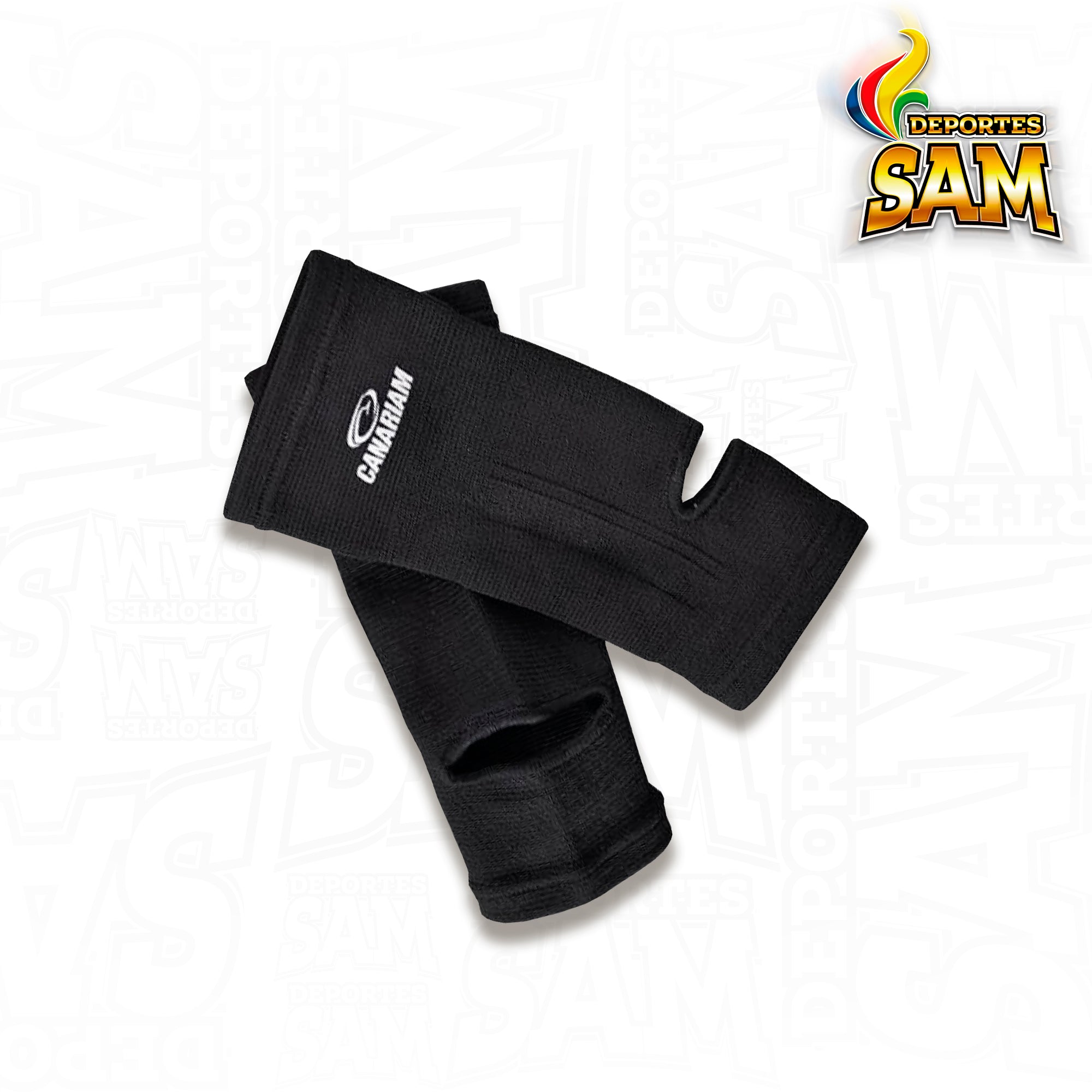 TOBILLERA CANARIAM LISA NEGRO