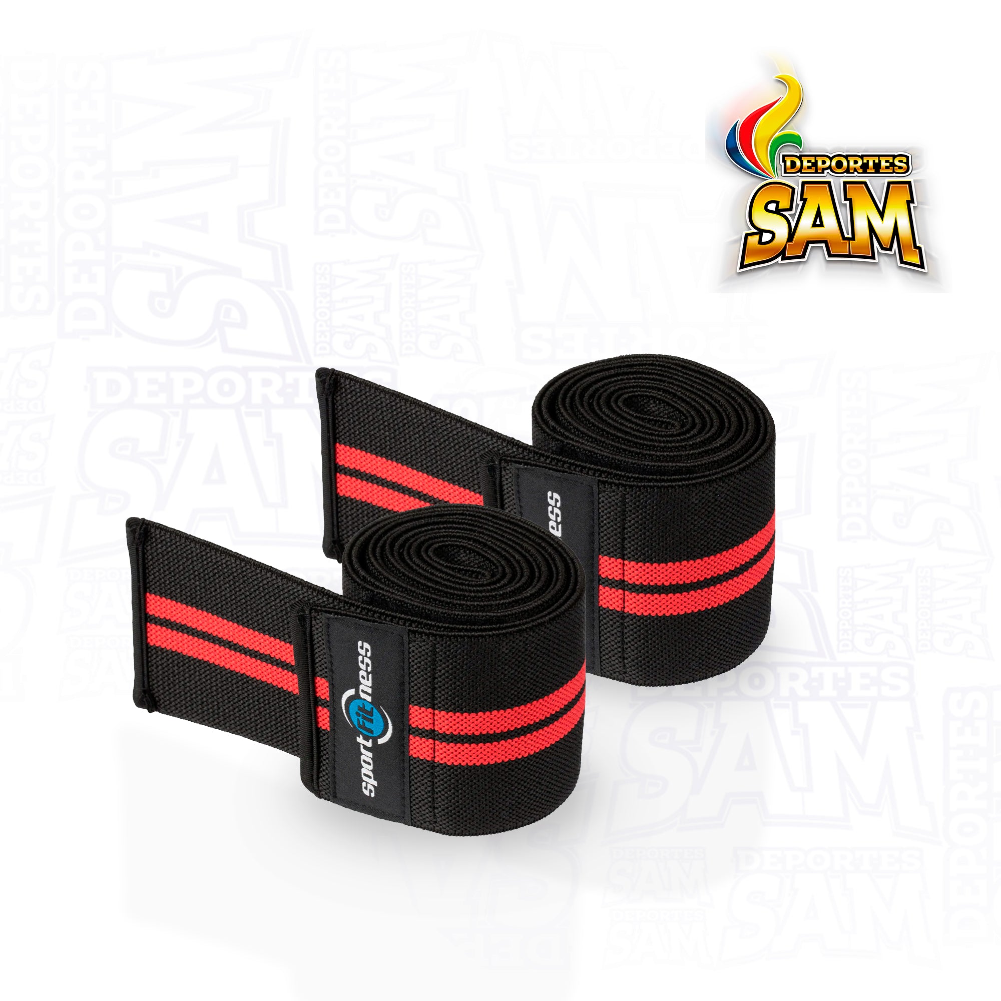 BANDAS DE RODILLA SPORTFITNESS