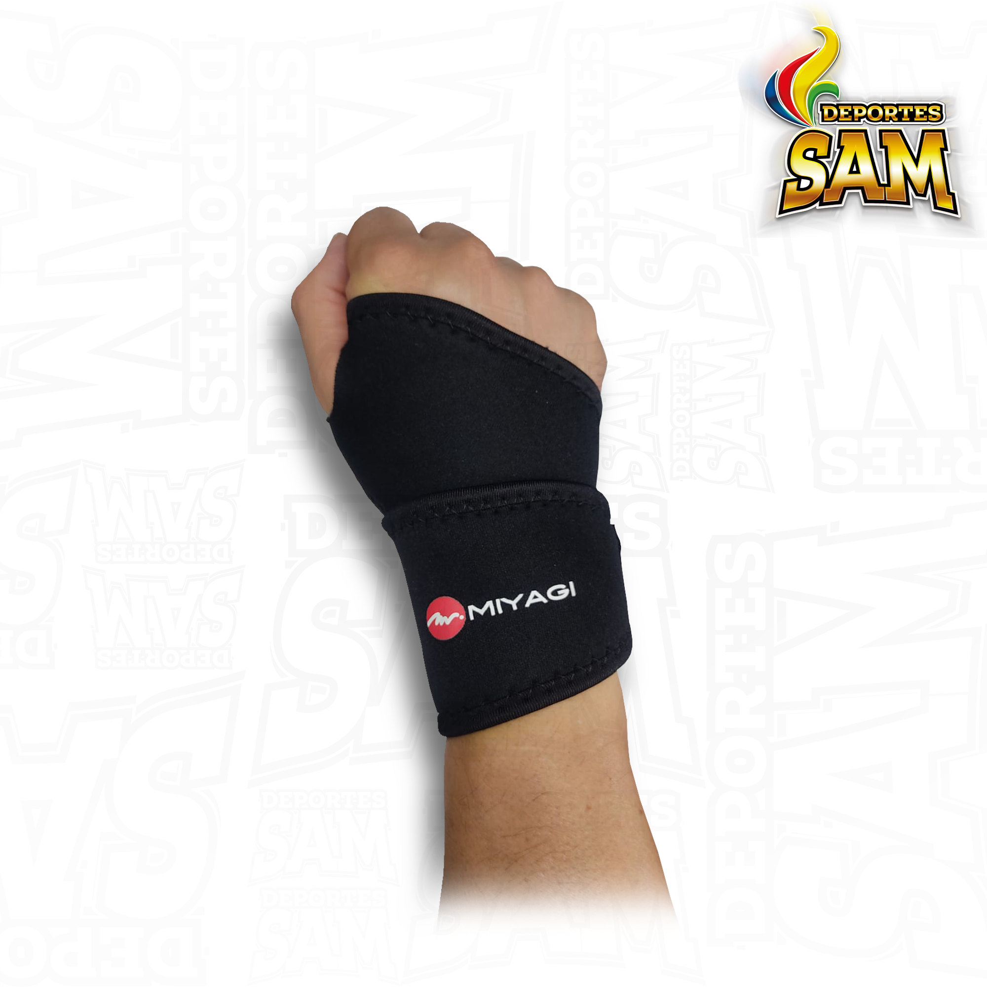 MUÑEQUERA AJUSTABLE NEOPRENO MIYAGI