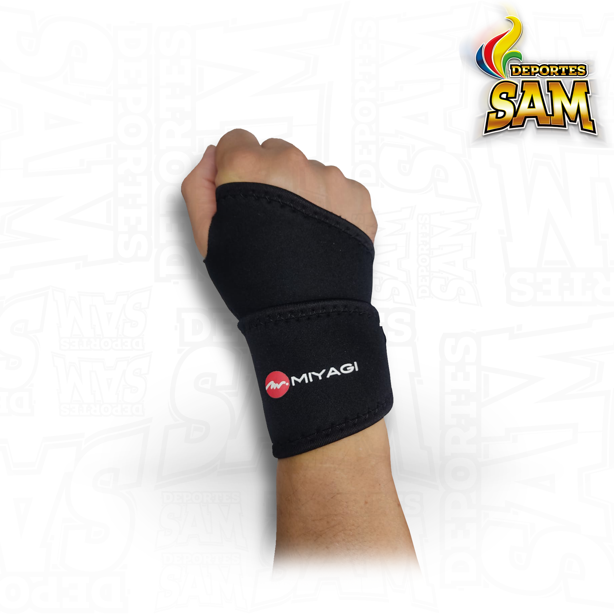 MUÑEQUERA NEOPRENO AJUSTABLE MIYAGI
