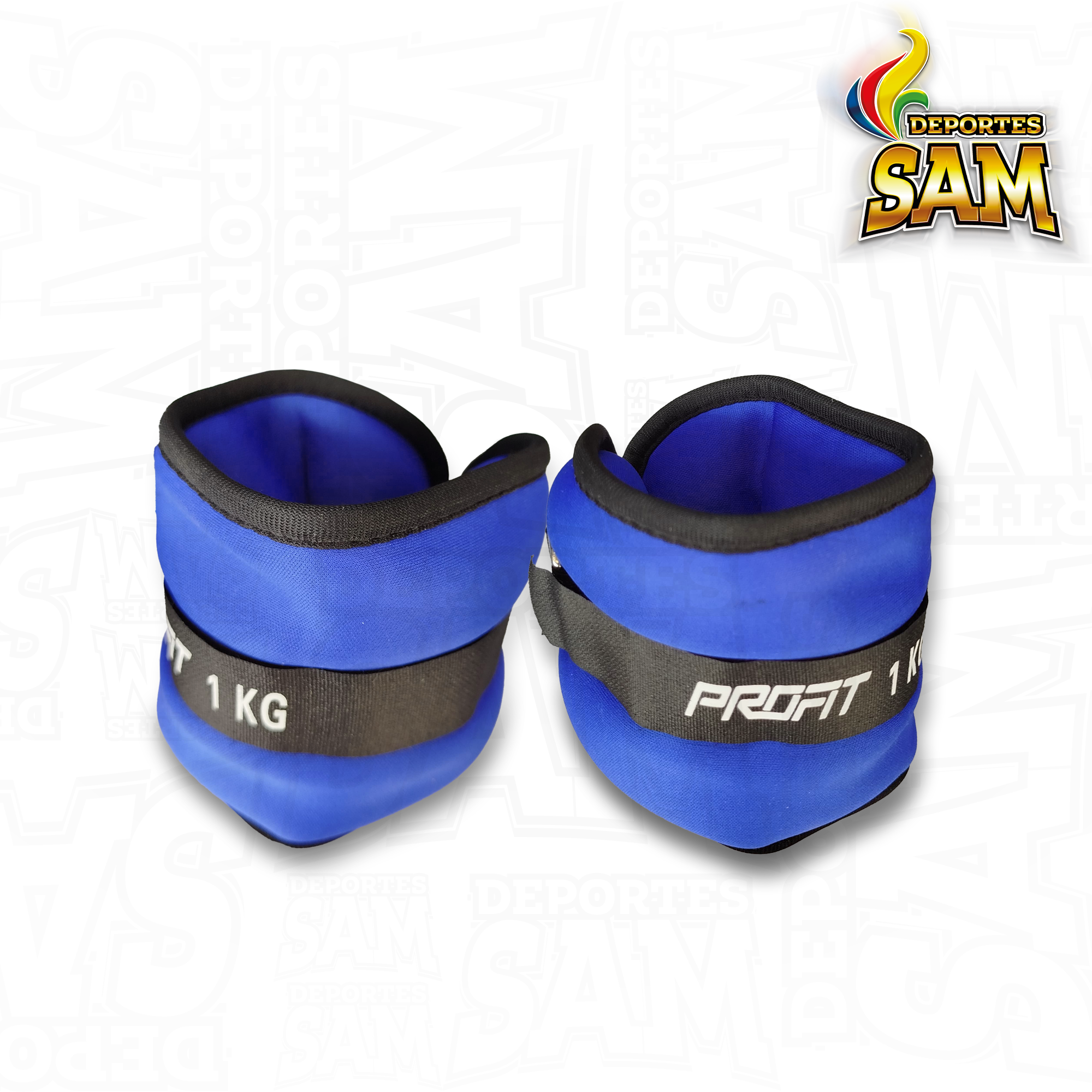 PAR PESAS TOBILLERAS 1KG